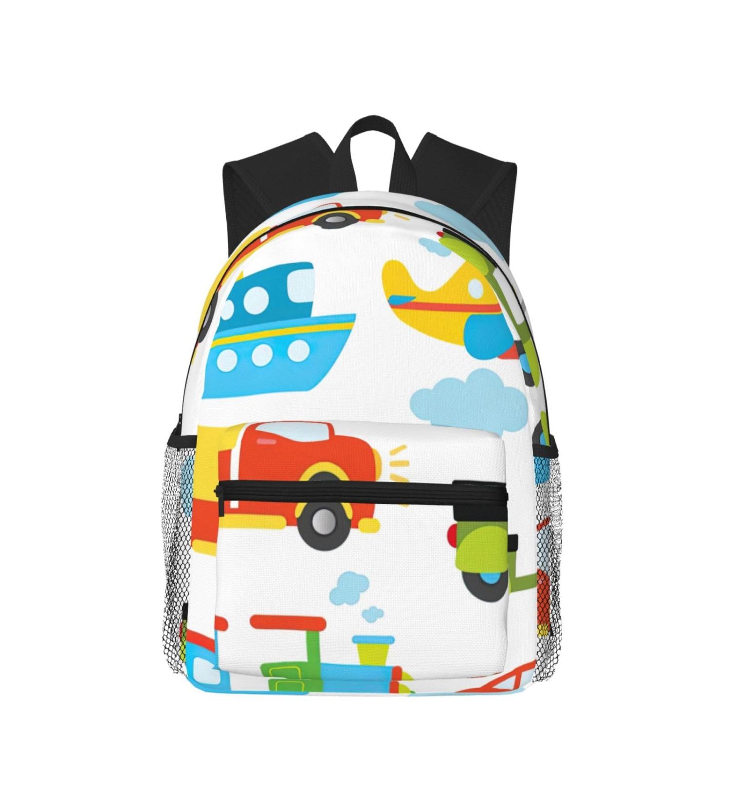 Trendy Casual Backpack with Cute Pig Pattern - Lightweight Unisex College Bag for All Ages - Buy Online on GoSupps.com