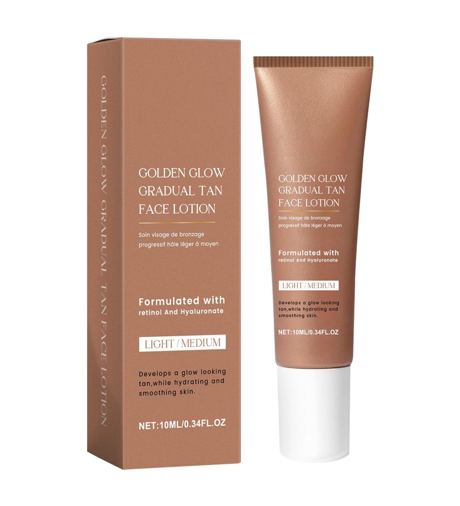  Chaies Self-tanning lotion - 10 ml - Moisturizing face lotion for a radiant complexion - Perfect cosmetic skincare solution gift idea - Buy Online on GoSupps.com