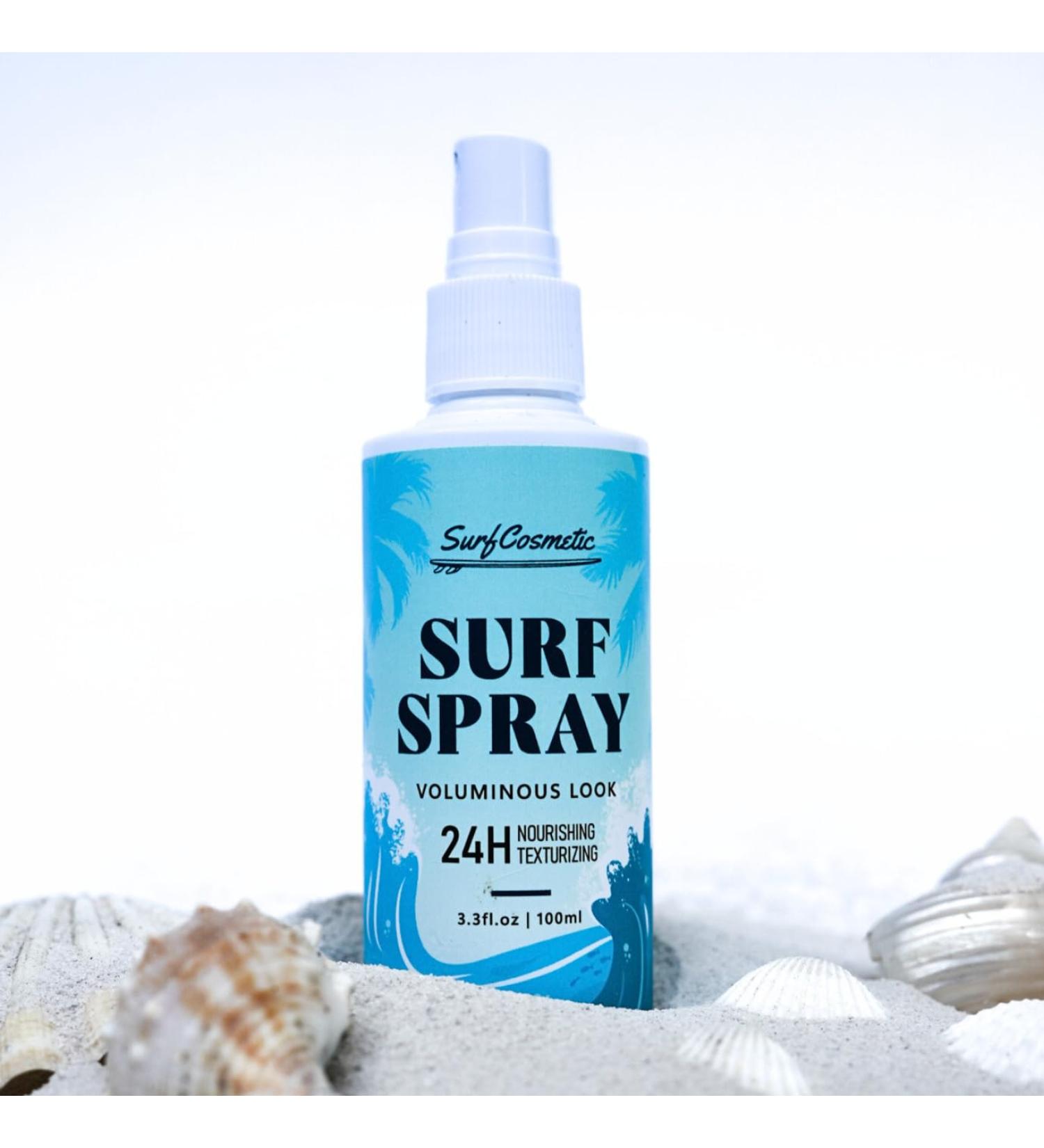 Surf Hair Spray 2.0-100ml Bottle - Sea Salt Spray for Hair with Macadamia Oil | Textured Beach Waves & Volume Hair Texture Spray Lightweight Volumizing Mist Travel Size Hairspray - Buy Online on GoSupps.com