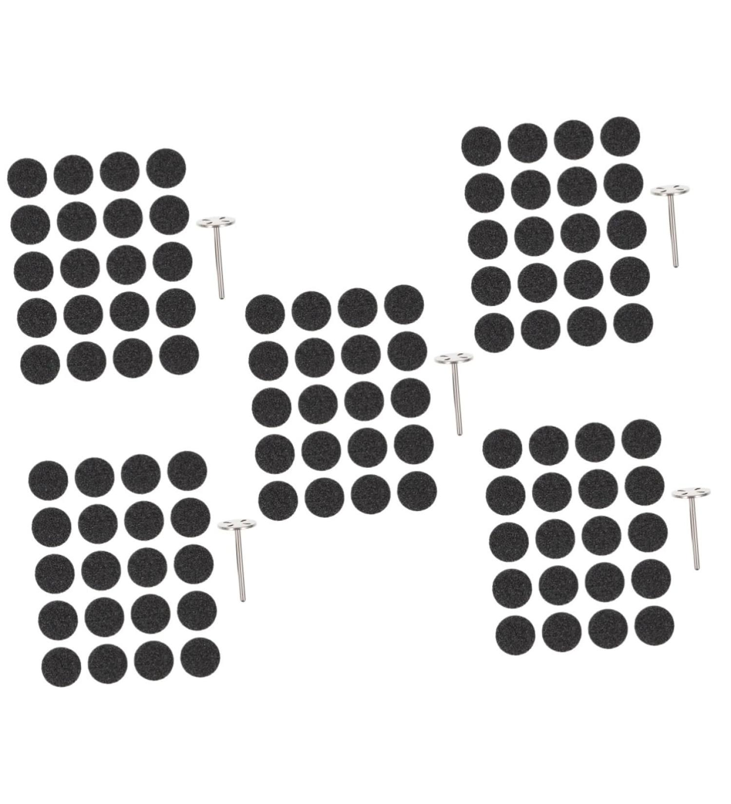 Healeved 5 Sets Nail Polishing Sheets Wisking Tool Electric Dead Skin Removing Tools Stainless Steel Nail File Replaceable Sanding Pads Foot Stainless Steel Grinding Sheet Grinding Feet - Buy Online on GoSupps.com