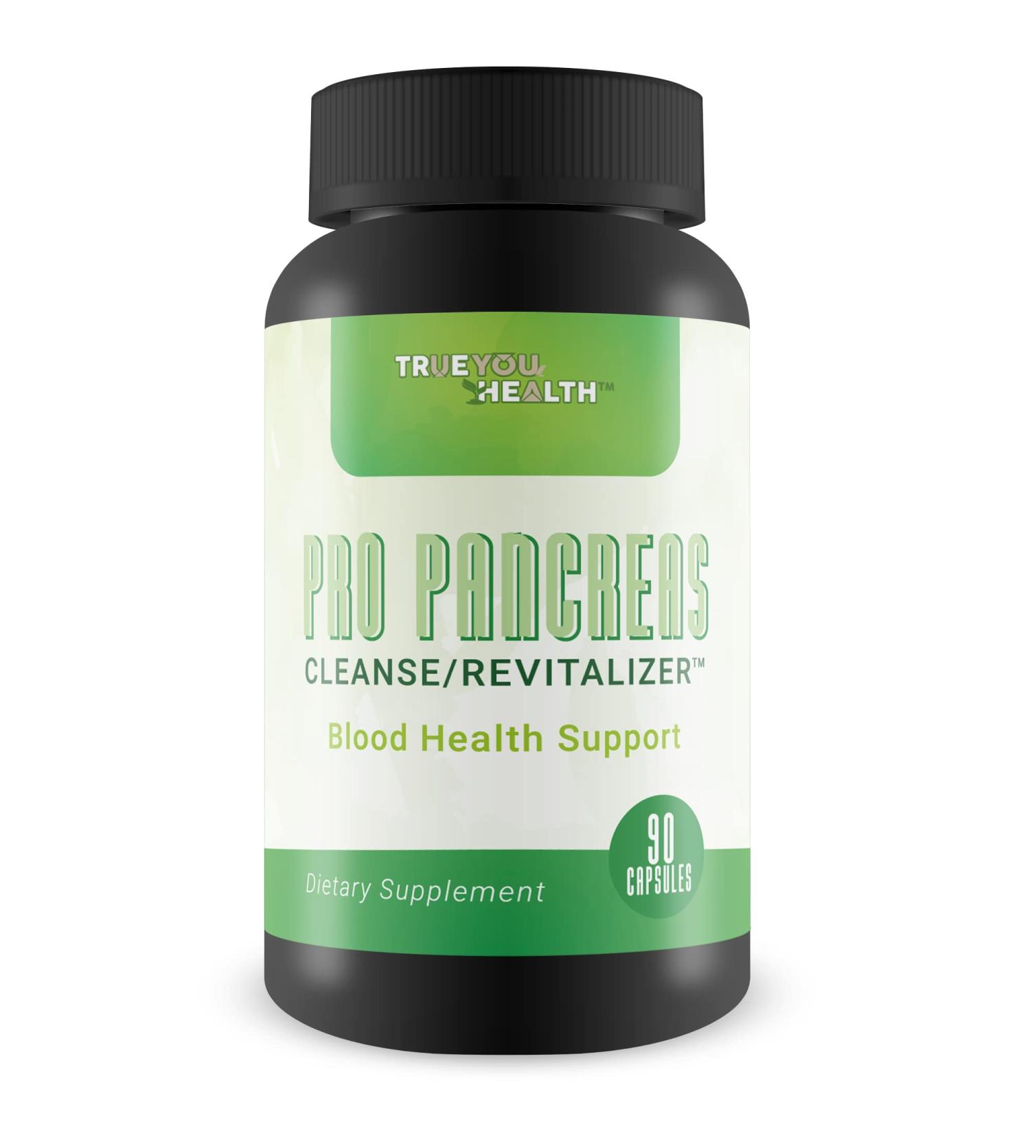Pro Pancreas Cleanse/Revitalizer - Supports Healthy Pancreas and Blood with Antioxidant Green Tea, Vitamin D, Vitamin C & Turmeric - Buy Online on GoSupps.com