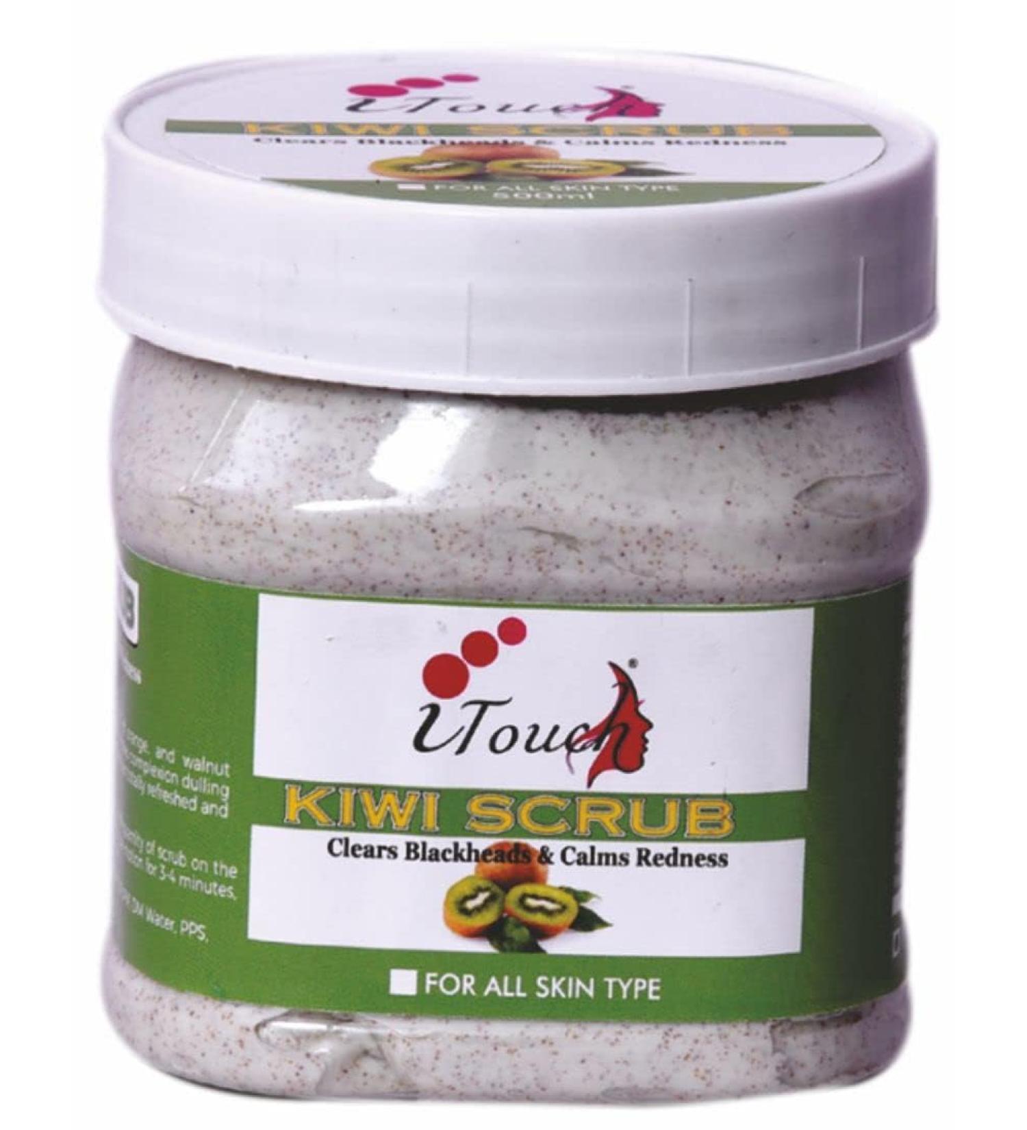 PRZX Kiwi Face & Body Scrub 500ml | Gentle Exfoliating Cleanser for All Skin Types | Refreshing & Paraben-Free Formula | Deep Cleansing Scrub - Buy Online on GoSupps.com