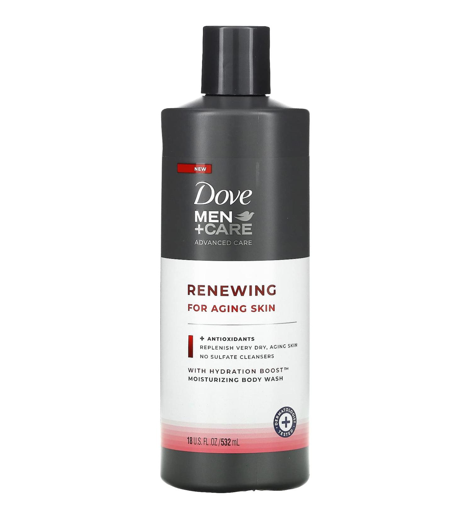 Dove Men+Care Moisturizing Body Wash Renewing 18 fl oz (532 ml)