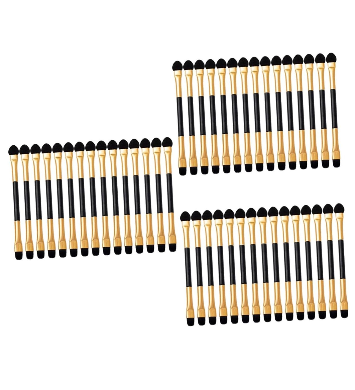 Housoutil Make Up Sponge 45 Pcs Eye Shadow Brush Makeup Brush Eyeshadow Double Ended Eyeshadow Brush Cosmetic 12.5X0.5CMx3pcs As Shownx3pcs - Buy Online on GoSupps.com