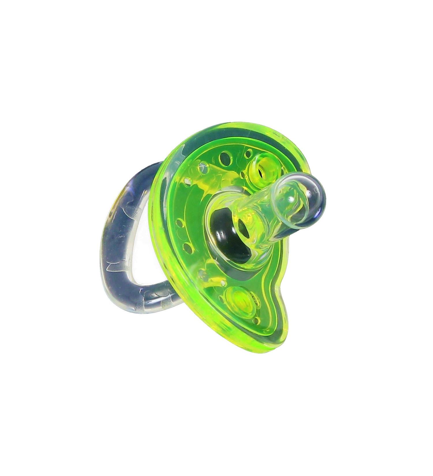 Sweetie Silicone Pacifier - 2 Pack in Yellow | Safe & Stylish for Babies | International Shipping - Buy Online on GoSupps.com