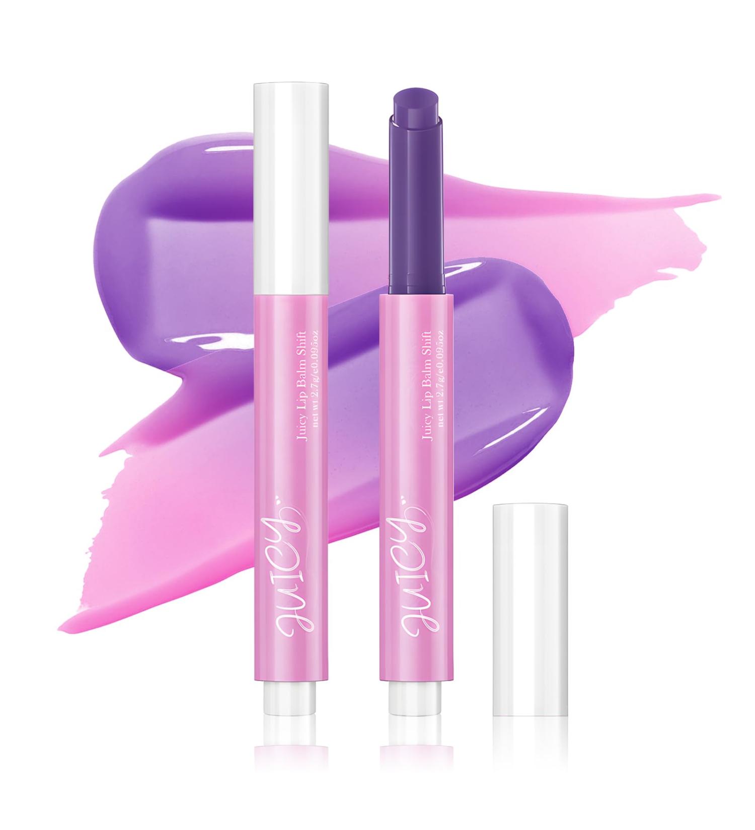 DAGEDA Tinted Lip Balm - Hydrating Color Changing Lipstick Glossy Lip Plump Balm Lightweight & Non-Greasy - Shop Now for International Shipping - Buy Online on GoSupps.com