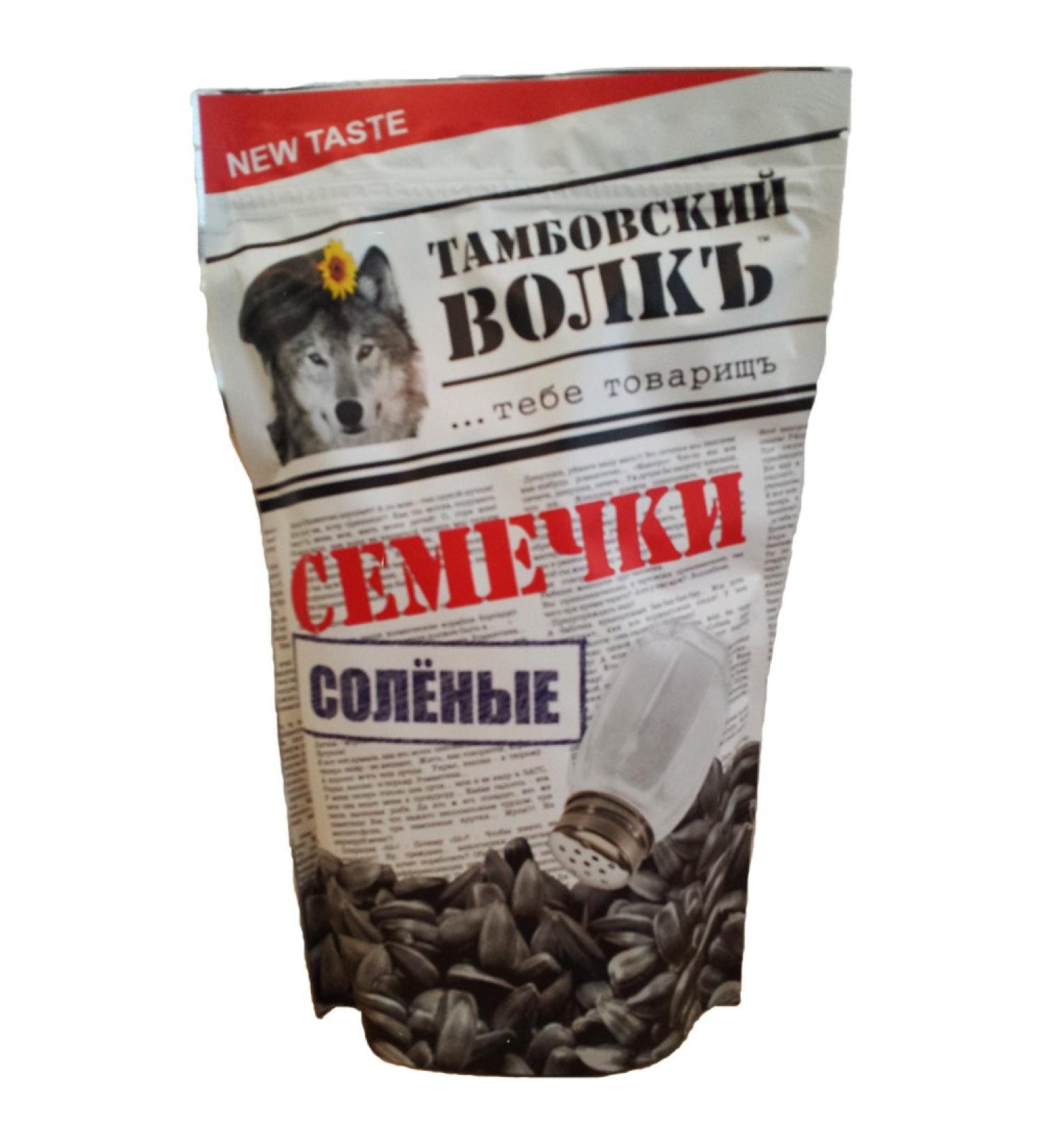 Sunflower seeds Tambovsky Volk roasted salted 500g (3 x 500g) sunflower seeds