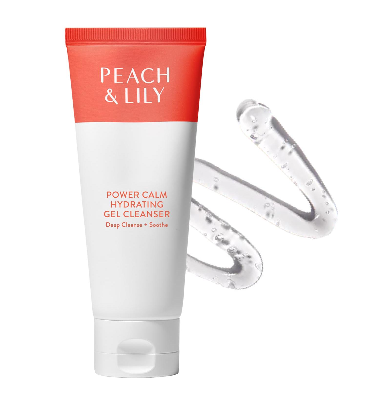 Peach & Lily - Power Calm Hydrating Gel Cleanser (3.38 oz) - Face Wash & Facial Cleanser - Light Makeup Remover - Chamomile Cucumber Fruit & Cica - Self Care - Vegan & Cruelty Free - Korean Skincare - Buy Online on GoSupps.com