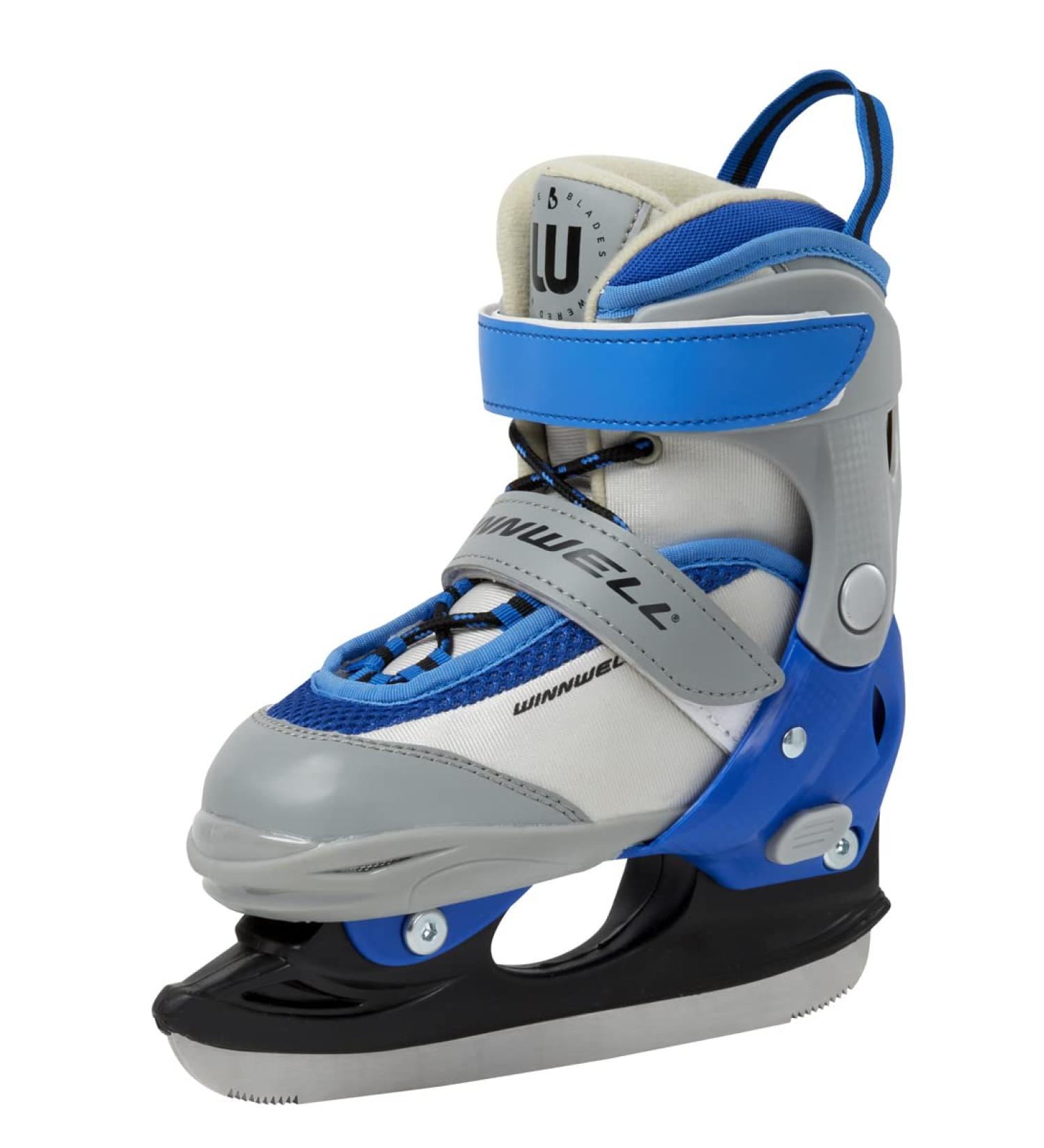 Winnwell Balance Blade Adjustable Skate - Ice Hockey Skates for Kids - 4 Sizes in 1 Boot - Perfect for Learning and Developing Skating Skills - Buy Online on GoSupps.com