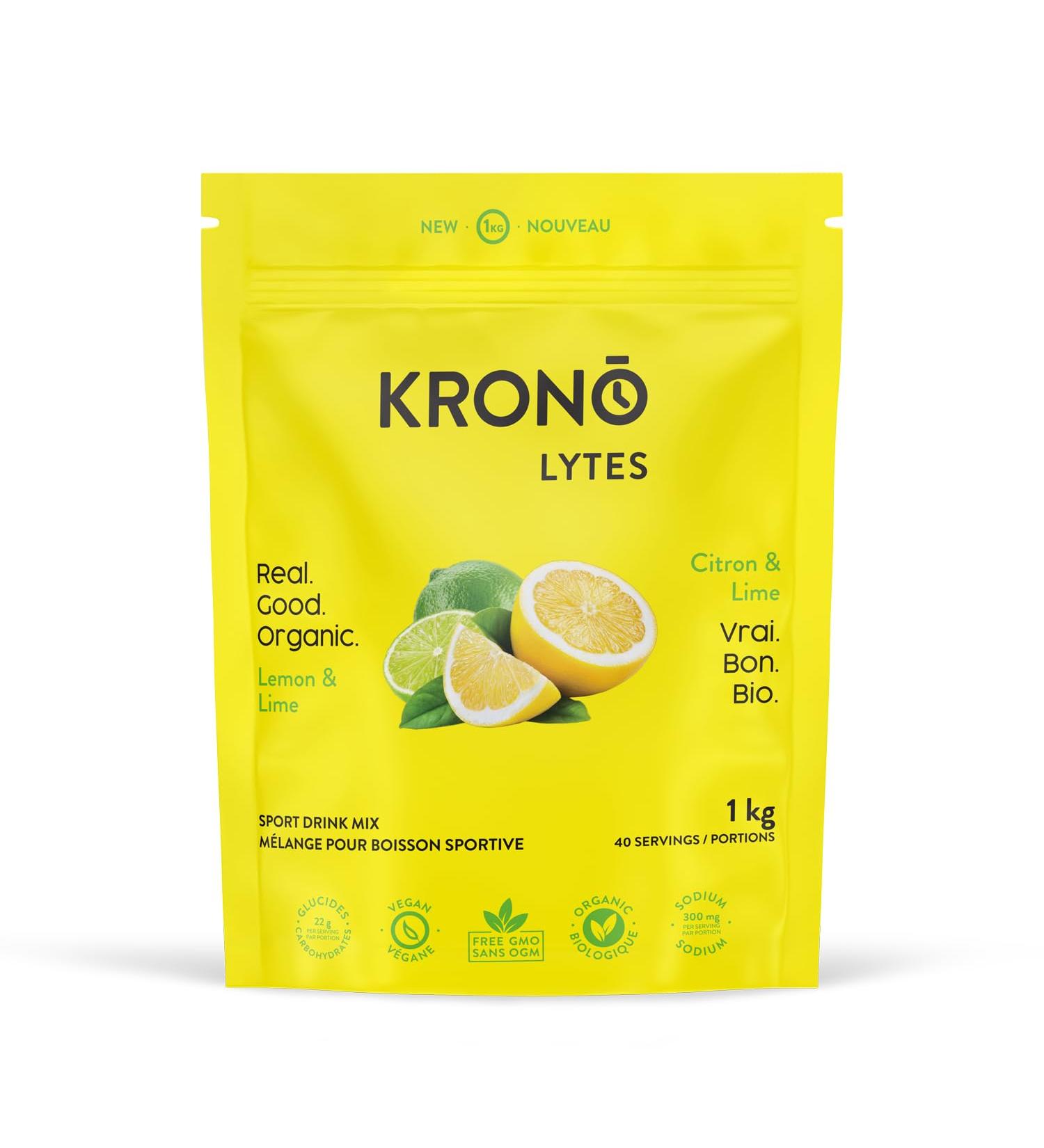 Krono Nutrition Sport Hydration drink mix Energy & Electrolytes powder for Sports Performance - Vegan Gluten Free Organic 40 servings (40 servings (1kg) Lemon & Lime) Lemon & Lime 1.00 kg (Pack of 1) - Buy Online on GoSupps.com