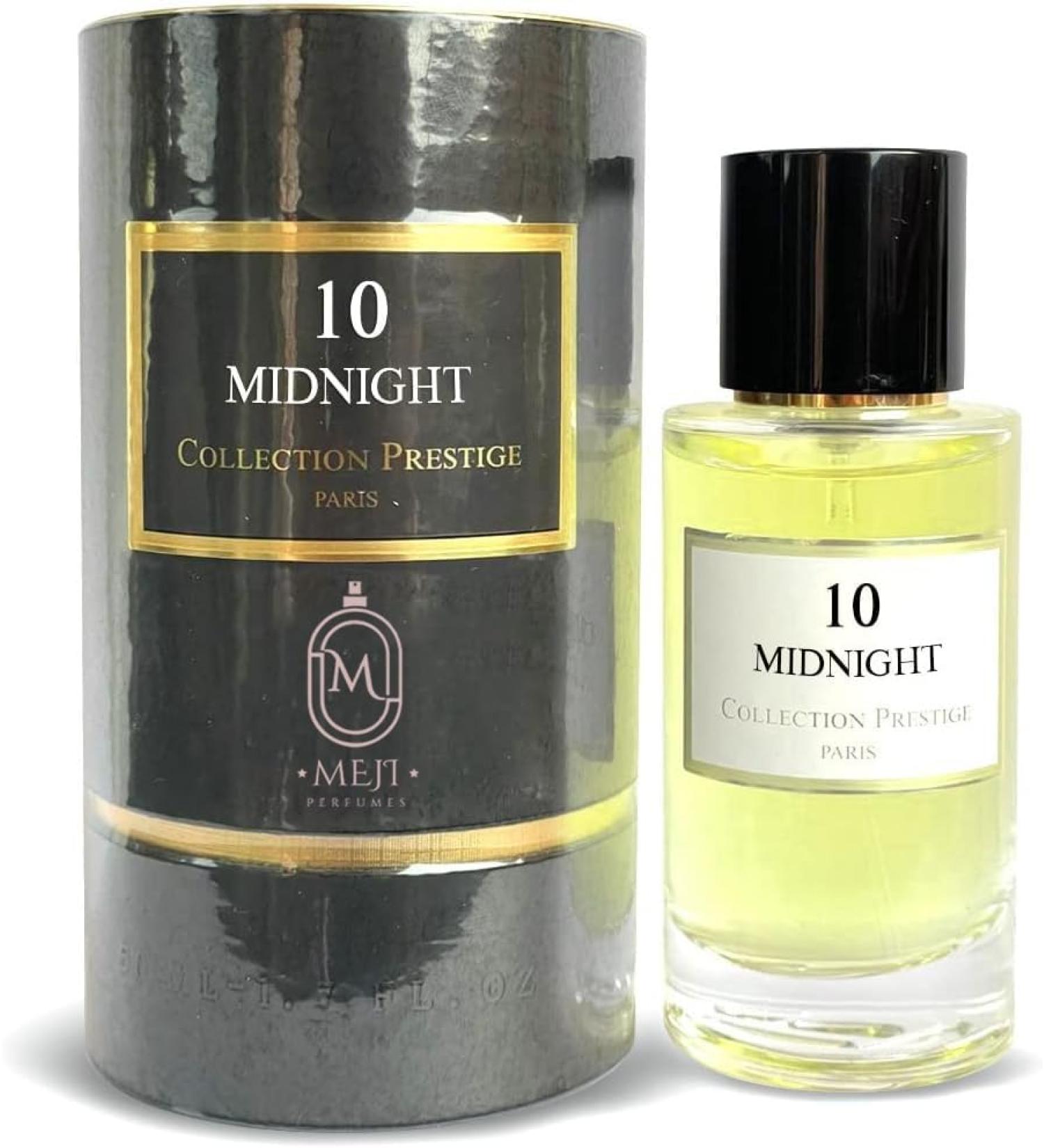 MEJIPARFUMES Midnight n 10 Parfume 50ml Made in France Prestige Collection Paris Perfume For Men and Women - Buy Online on GoSupps.com