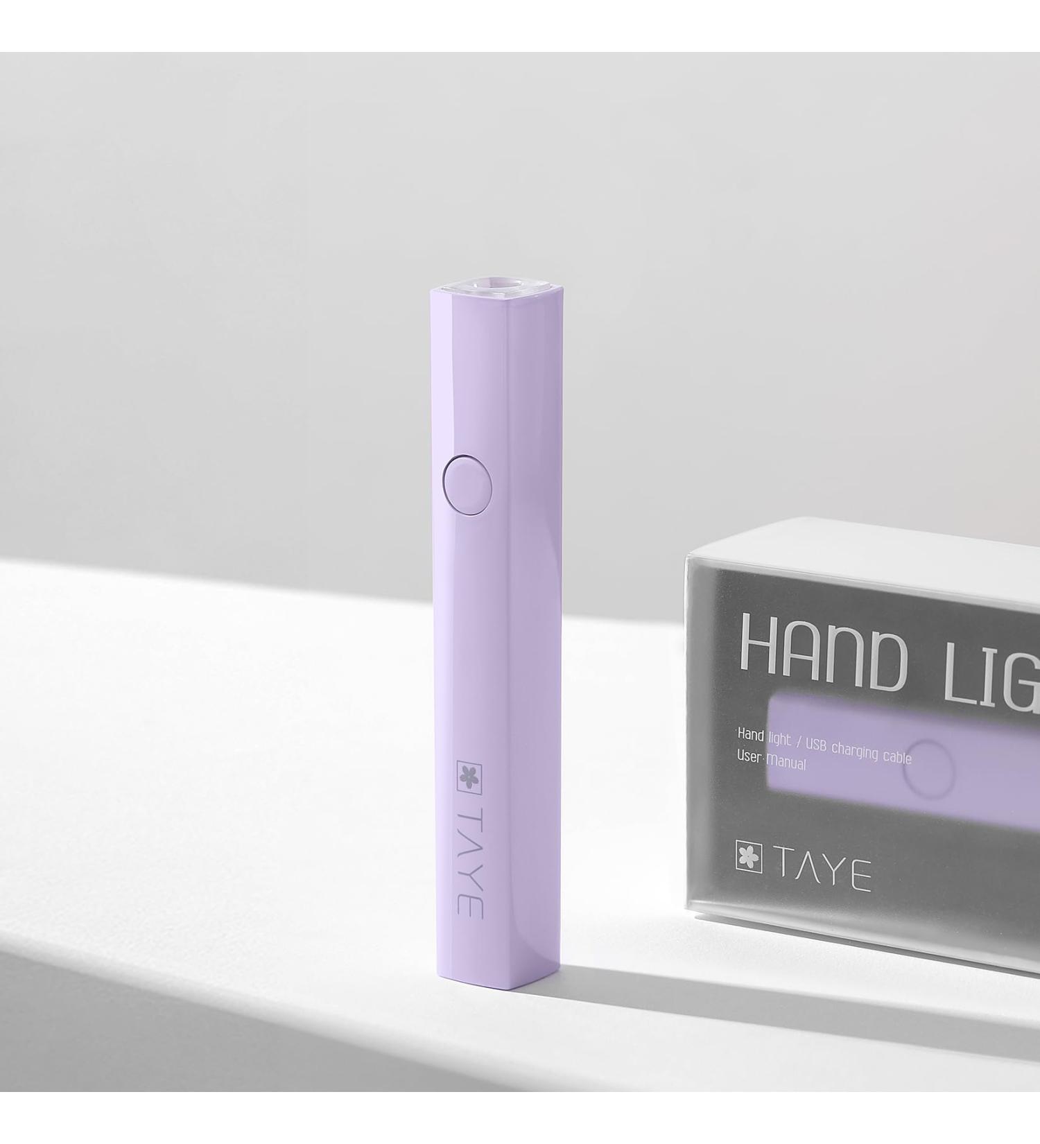 TAYE Mini UV Nail Light - Portable 3W LED Nail Lamp for Gel Nails USB C Nail Dryer for Home & Salon Use - Buy Online on GoSupps.com