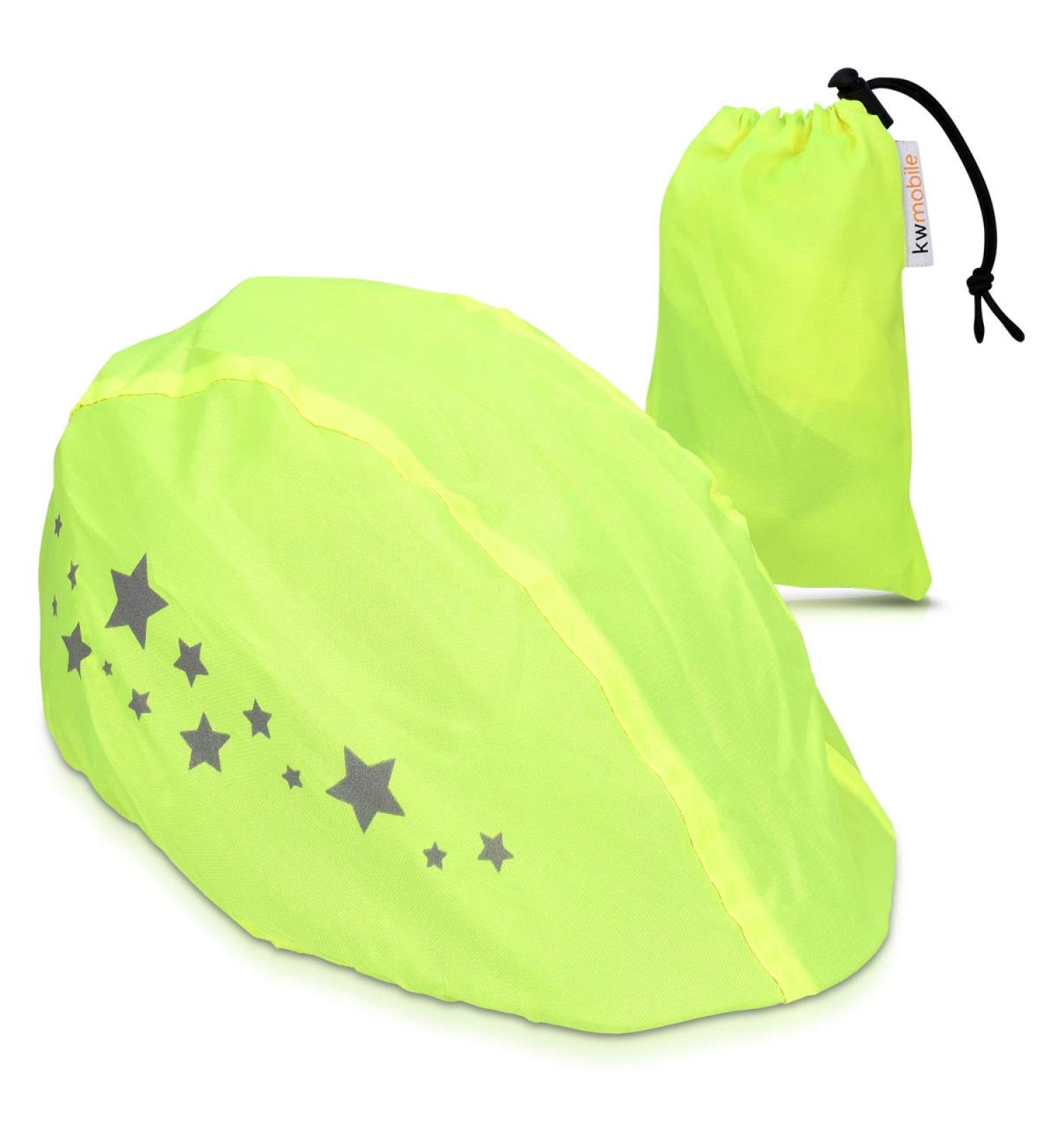 kwmobile Rain Cover for Bicycle Helmet | Water-Repellent Helmet Protection | Unisex Bicycle Helmet Cover - Buy Online on GoSupps.com