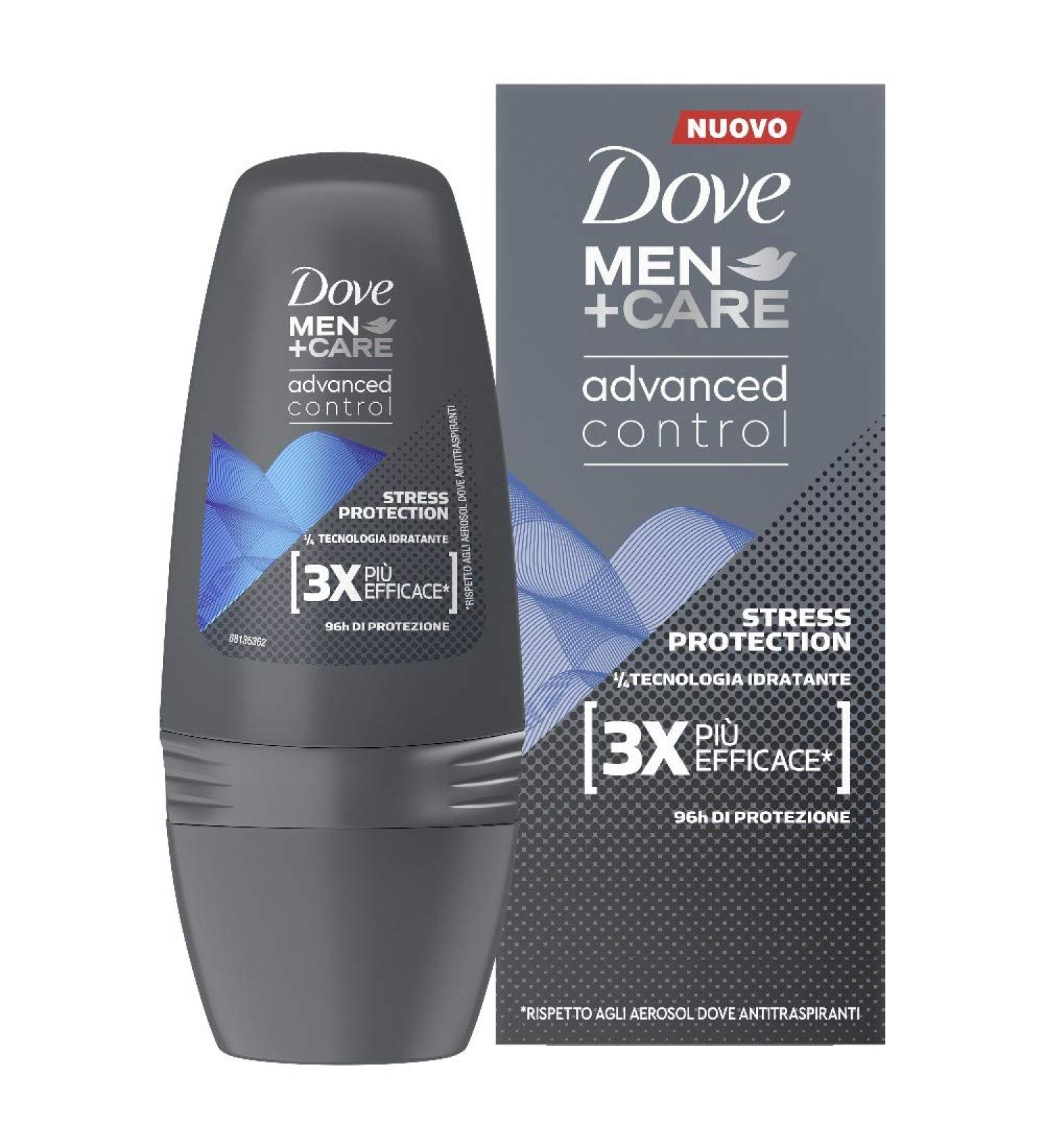 Dove M+C Advanced Control Stress Protection Deodorant Roll-on 50 ml - Buy Online on GoSupps.com
