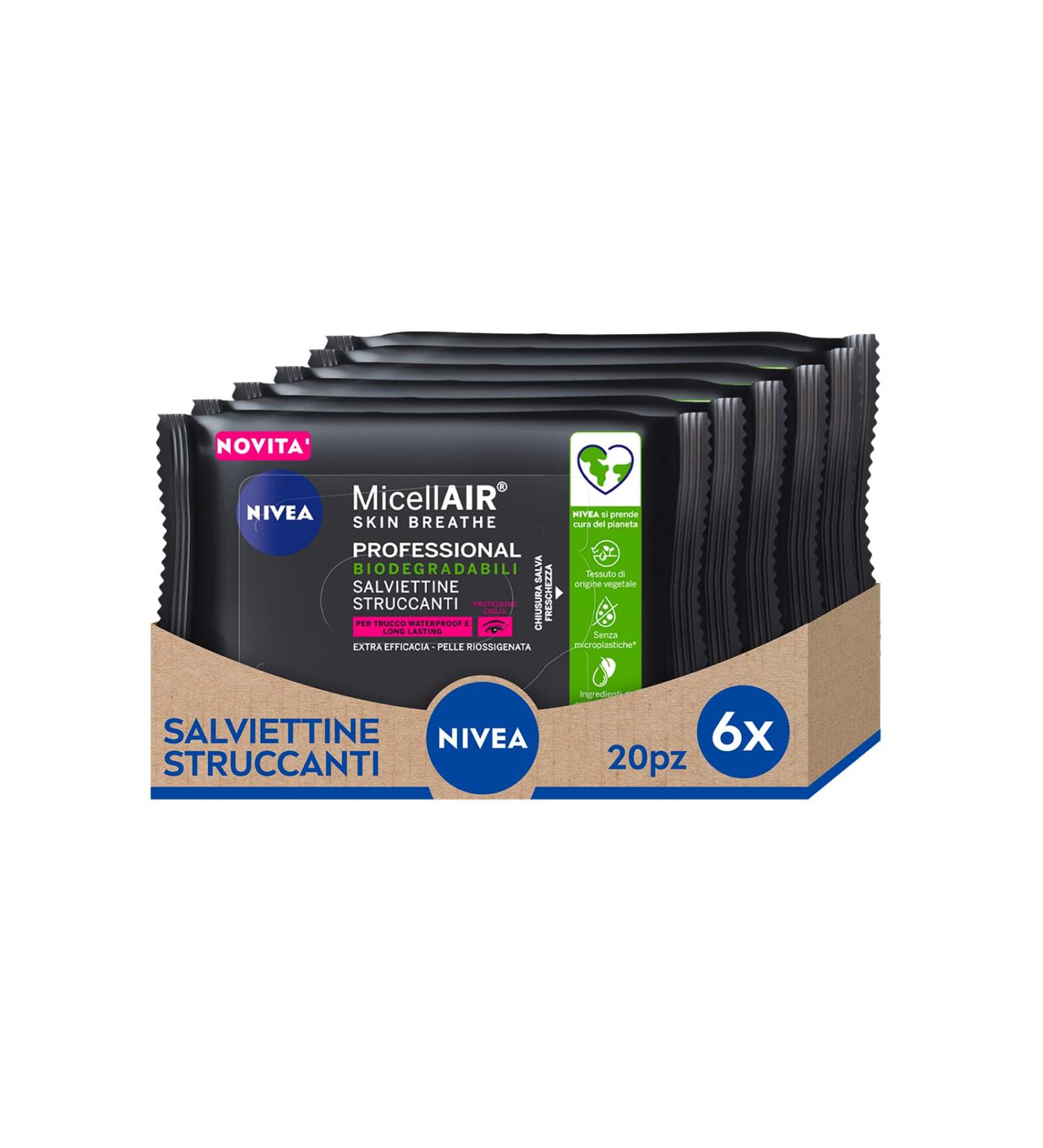 Micellair Skin Breathe Professional Wipes - 20 Count | International Shipping Available | Gentle Cleansing for All Skin Types - Buy Online on GoSupps.com