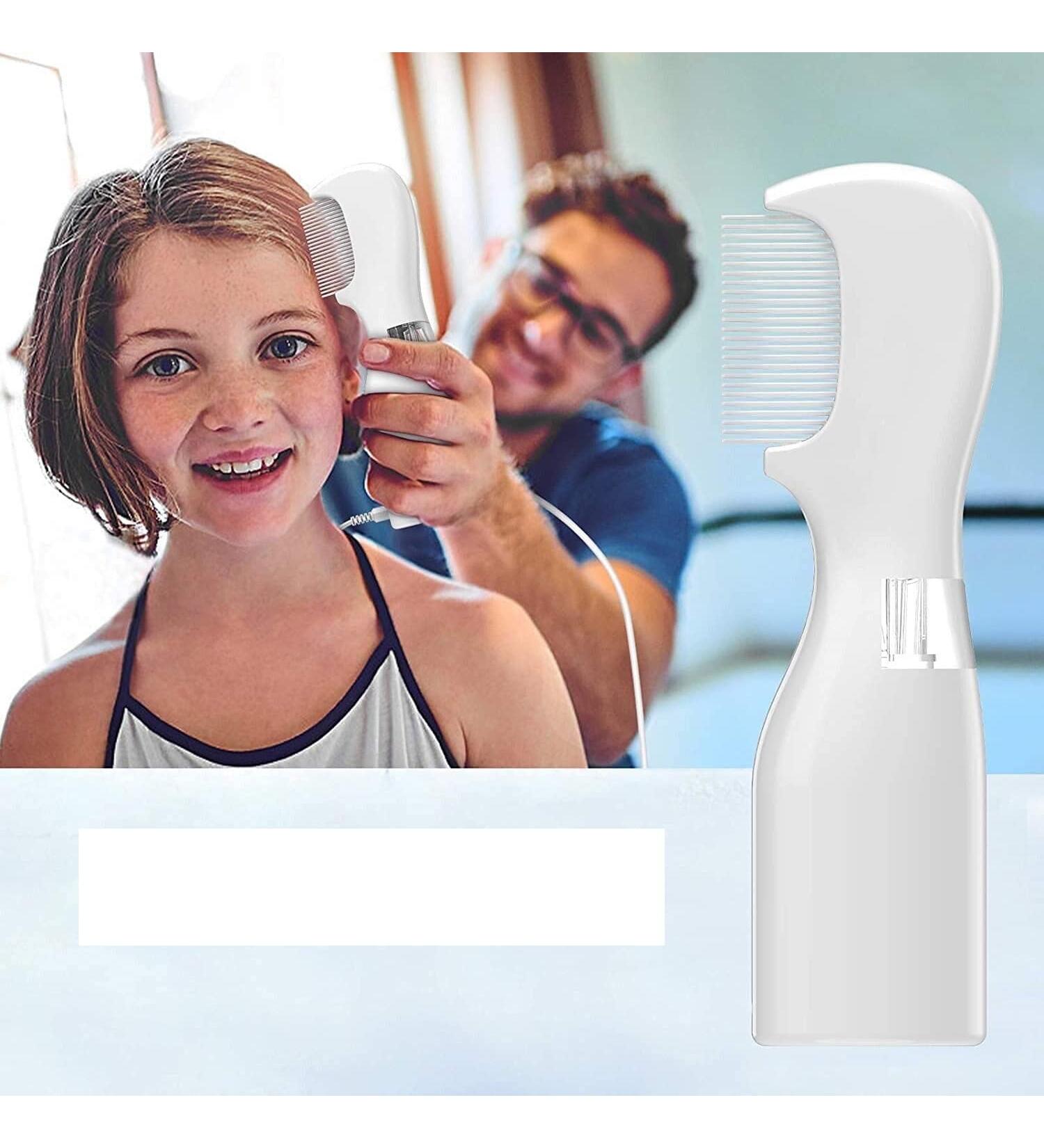 Electric Lice Comb-Head Vacuum Lice comb Electric Capture Pet Filter Lice Treatment Removal