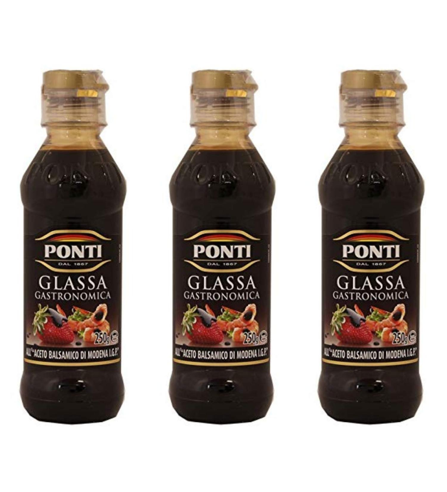 Ponti Aceto Balsamico di Modena Vinaigre Balsamique italien 250 ml
