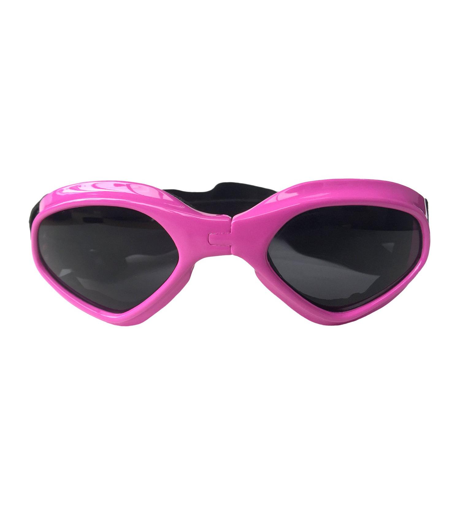 LECONPET Small Dog Sunglasses | Waterproof, Windproof, UV Protection | Dog Goggles for Puppy, Cat | Pink - Buy Online on GoSupps.com