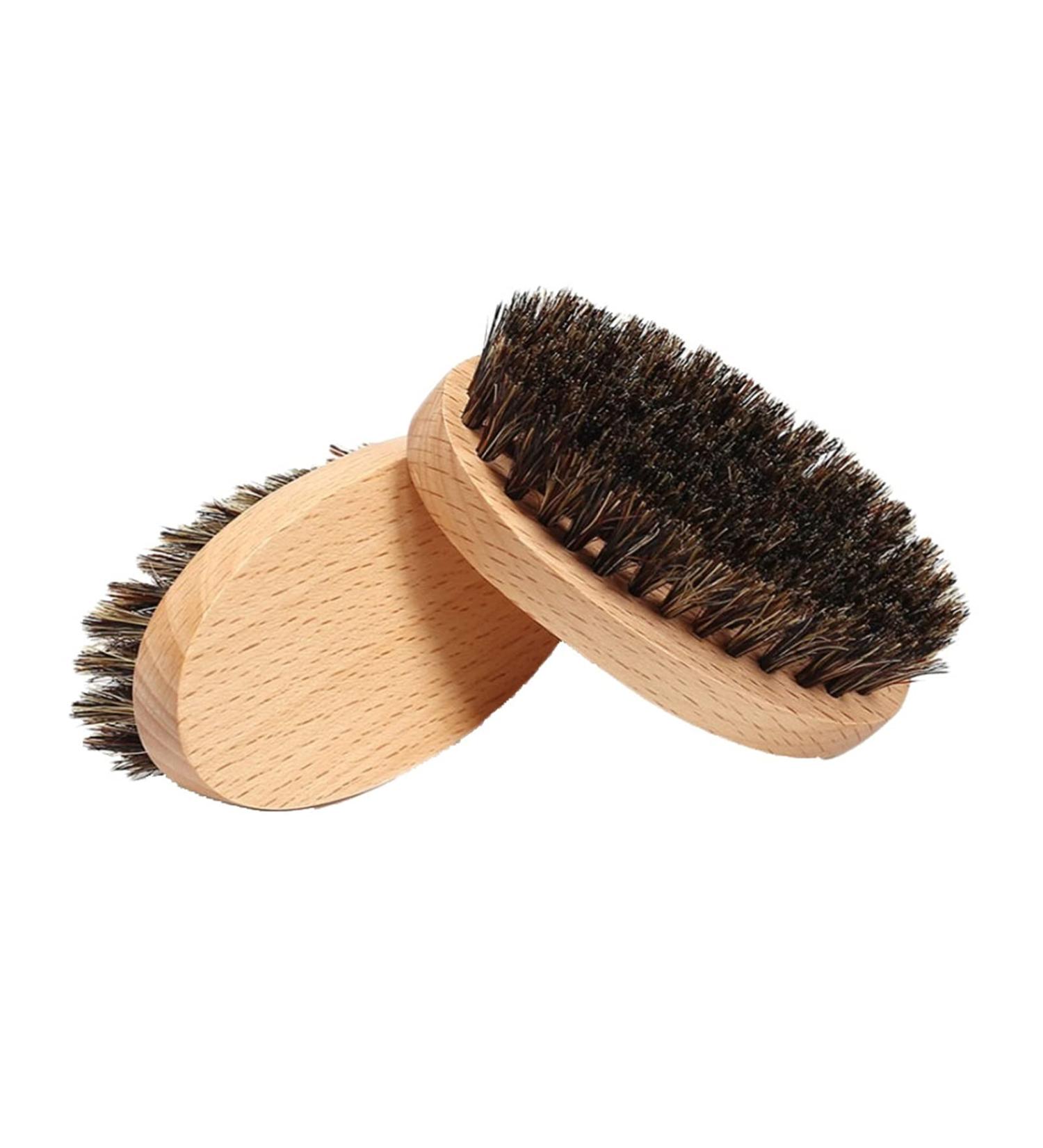 AnSafe Handmade Shaving Brush | Bristle Hair Beechwood Handle | Beard Foam & Hairstyle Tool International Shipping - Buy Online on GoSupps.com
