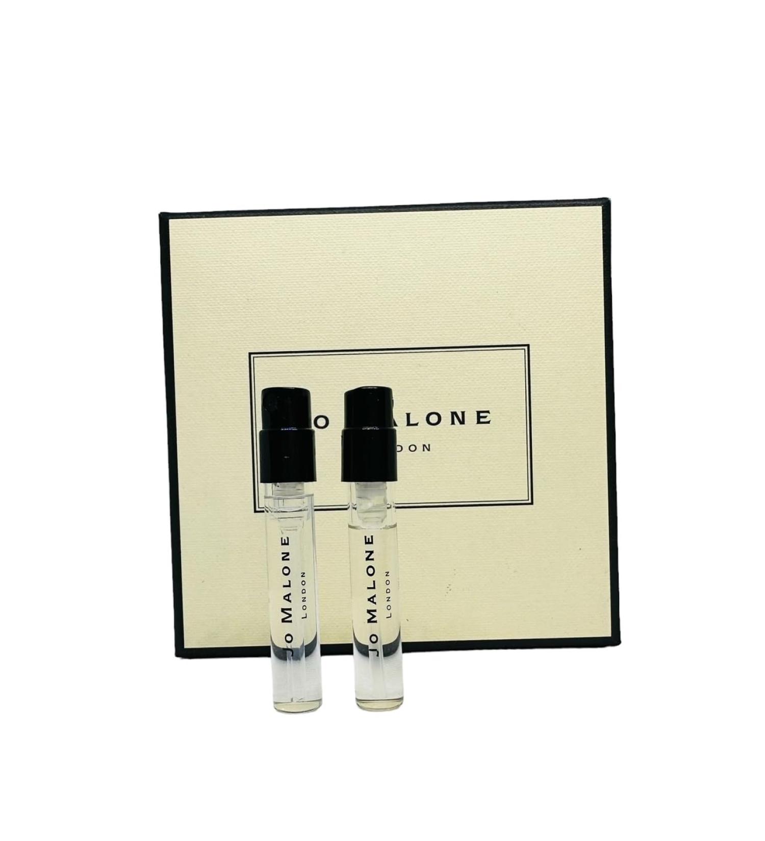 Jo Malone London Scent pairing Duo Wild Bluebell + Wood Sage & Sea Salt Sample Vial 0.05oz/ 1.5ml ea