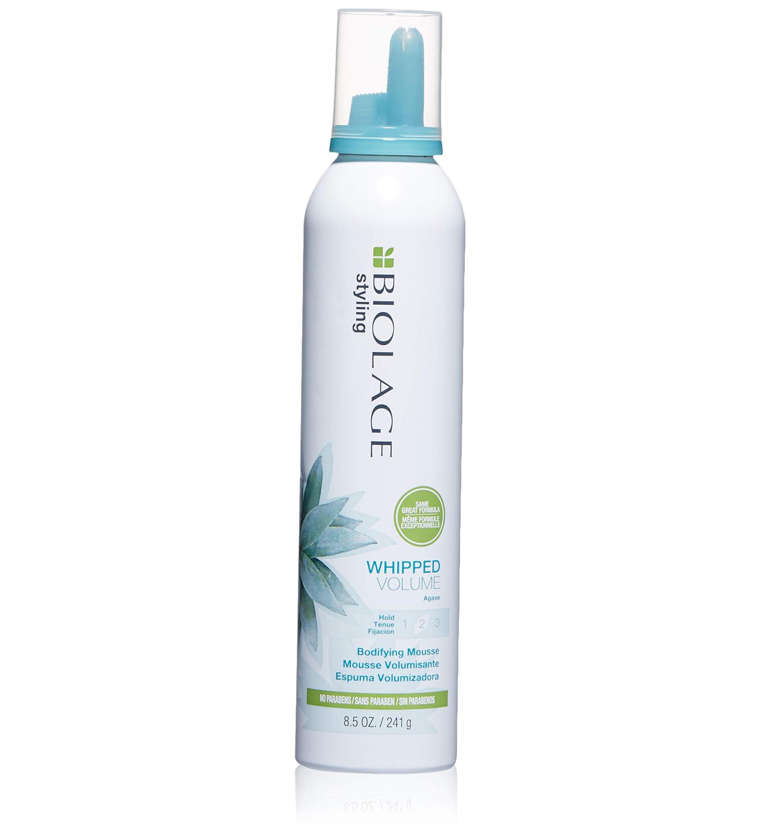 Biolage Styling Whipped Volume Mousse - Medium Hold for Body, Control, and Shine | Paraben-Free, Vegan | 8.5 Oz - Buy Online on GoSupps.com