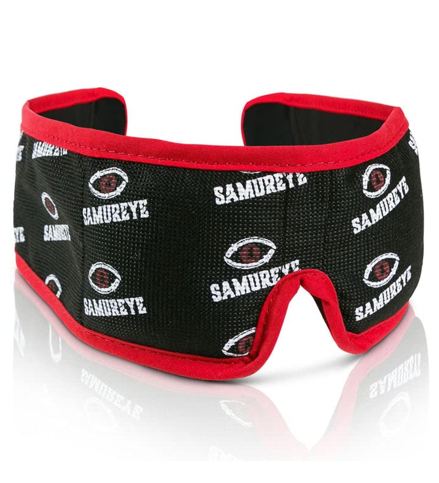 Bruder Samureye Gaming Enhancement Mask | Improve Gaming Performance and Reaction Times | Microwaveable Moist Heat | Rejuvenates and Refreshes Eyes | Adjustable and Hand Washable - Buy Online on GoSupps.com