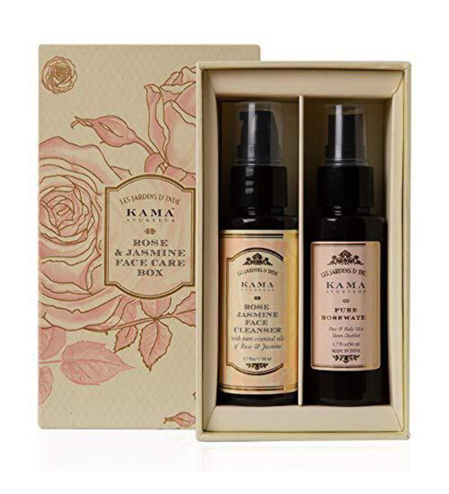 Kama Ayurveda Rose And Jasmine Face Care Box - Buy Online on GoSupps.com