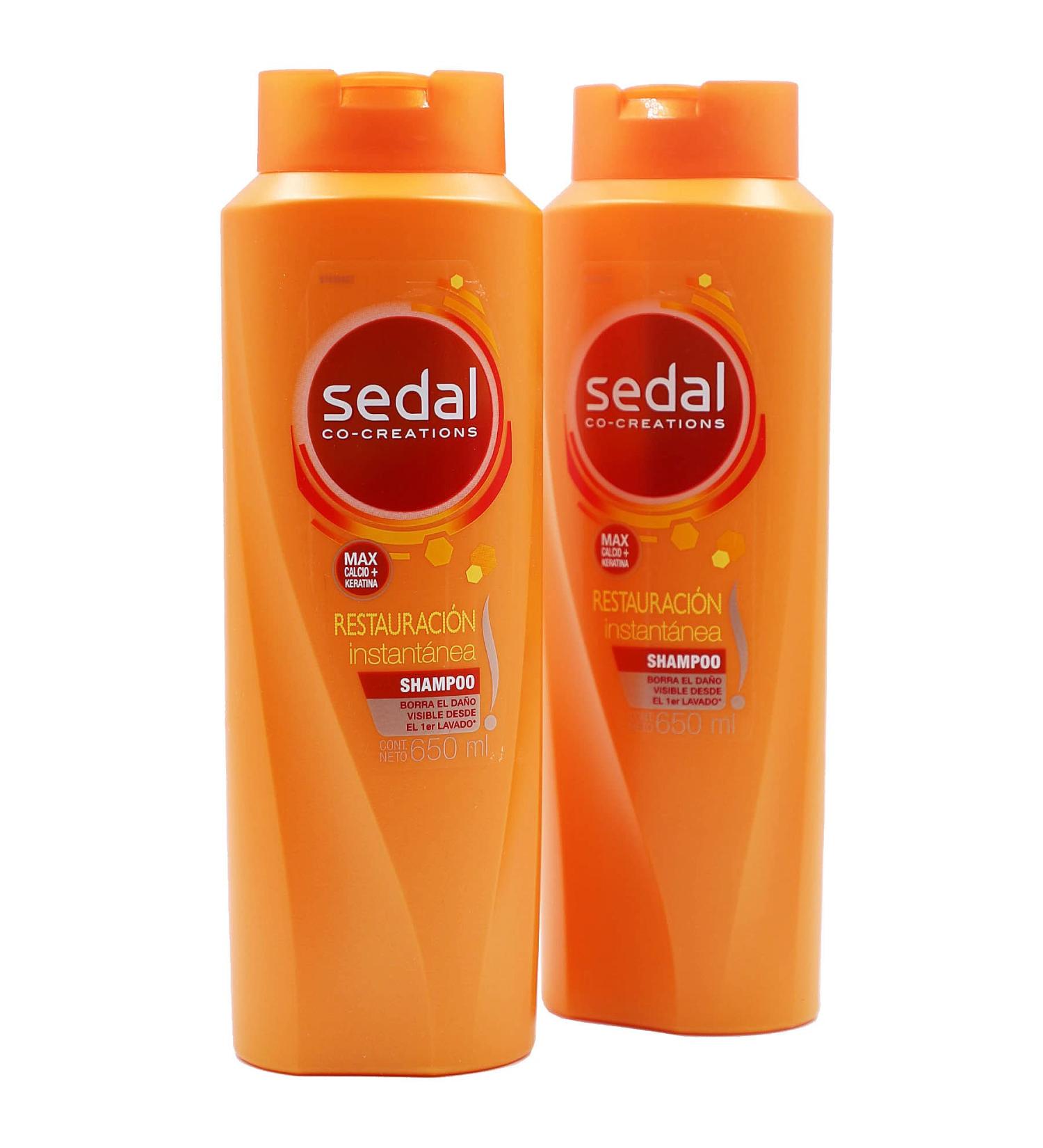 Sedal Co-Creations Keratin Shampoo for Instant Hair Restoration 2-Pack - 22 FL Oz - Buy Online on GoSupps.com