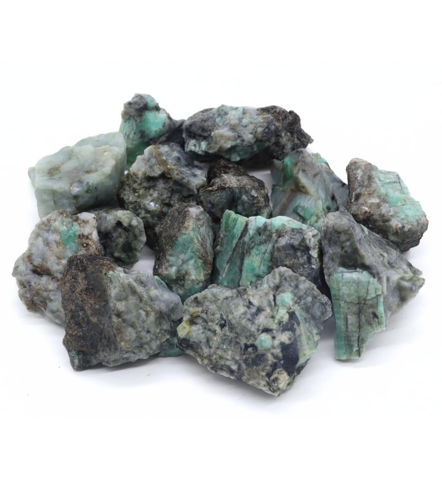 Lavisa Premium Healing Stones & Gemstones Set | 100% Natural Mineral Stones for Decoration & Water Treatment | Gem Water Essentials (Emerald) - Buy Online on GoSupps.com