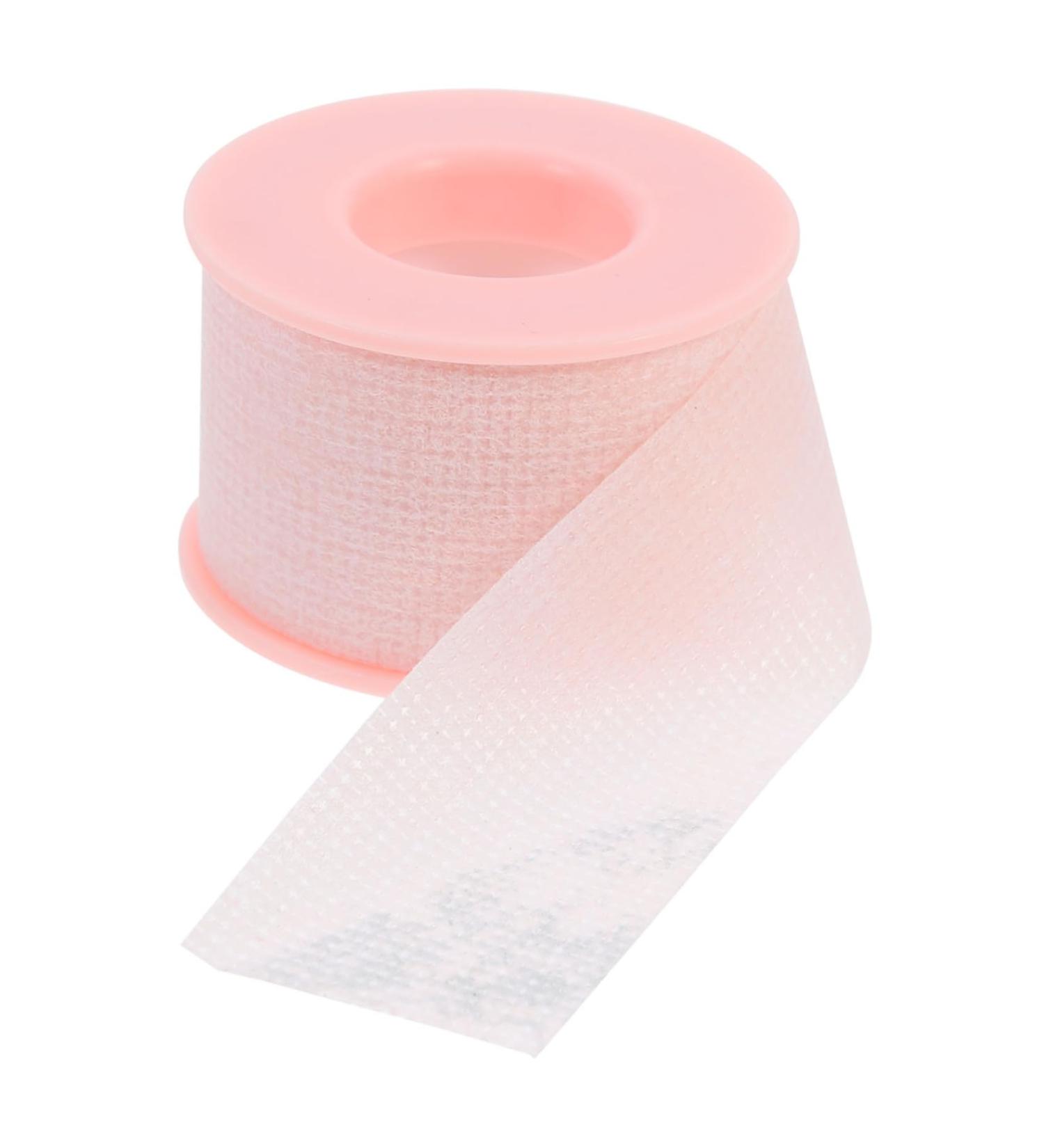 Housoutil 1 Roll Grafting Eyelash Tape Lash Extension Tape Supplies Non- Woven Fabric Tape Adhesive Breathable Fabric Tape Medical Tape Non-woven Fabric Protective Agent Pink Eyes - Buy Online on GoSupps.com
