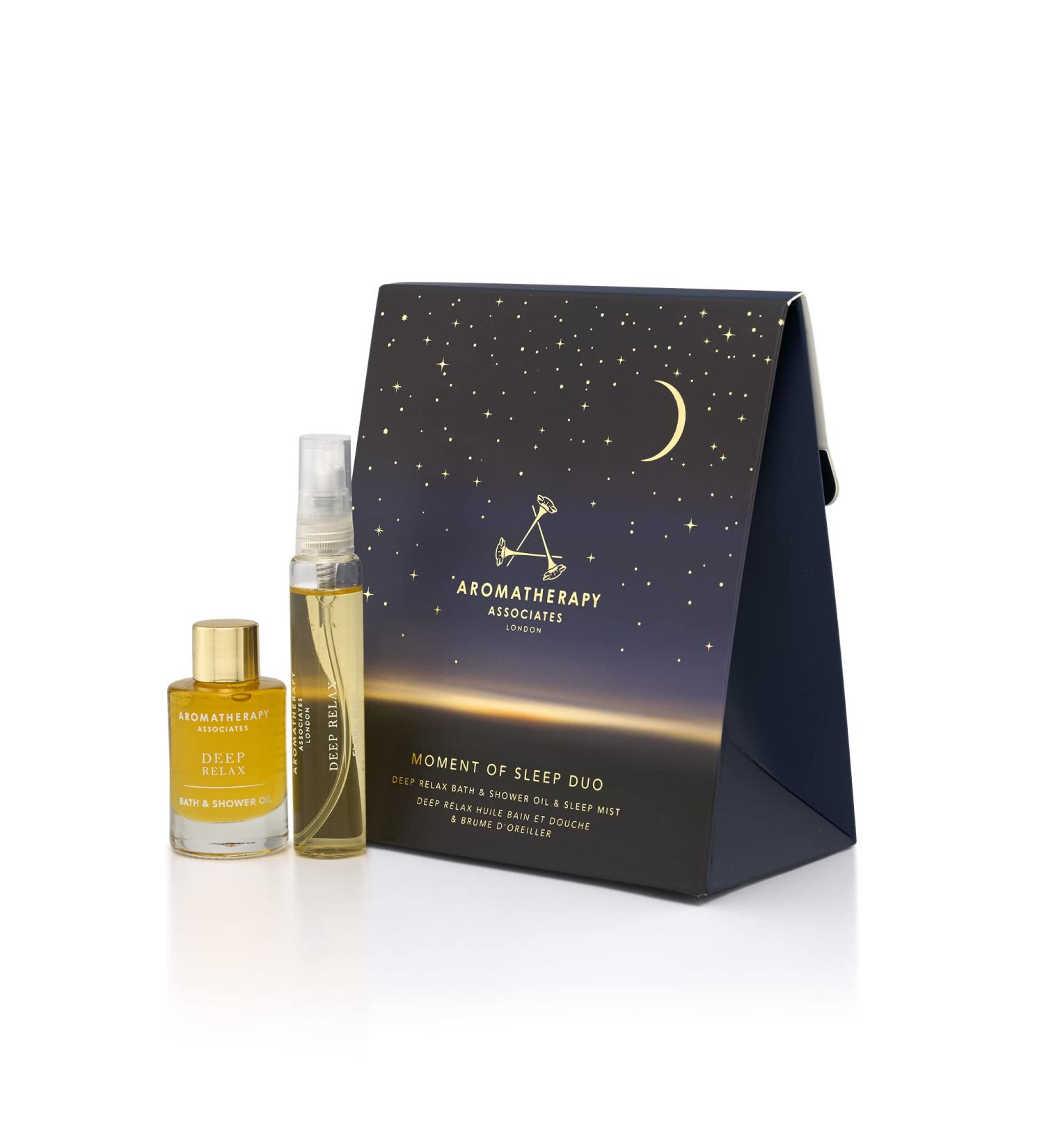 Aromatherapy Associates - Festive 2022 Wellbeing Moments Gift Set Moment of Sleep Duo - Buy Online on GoSupps.com