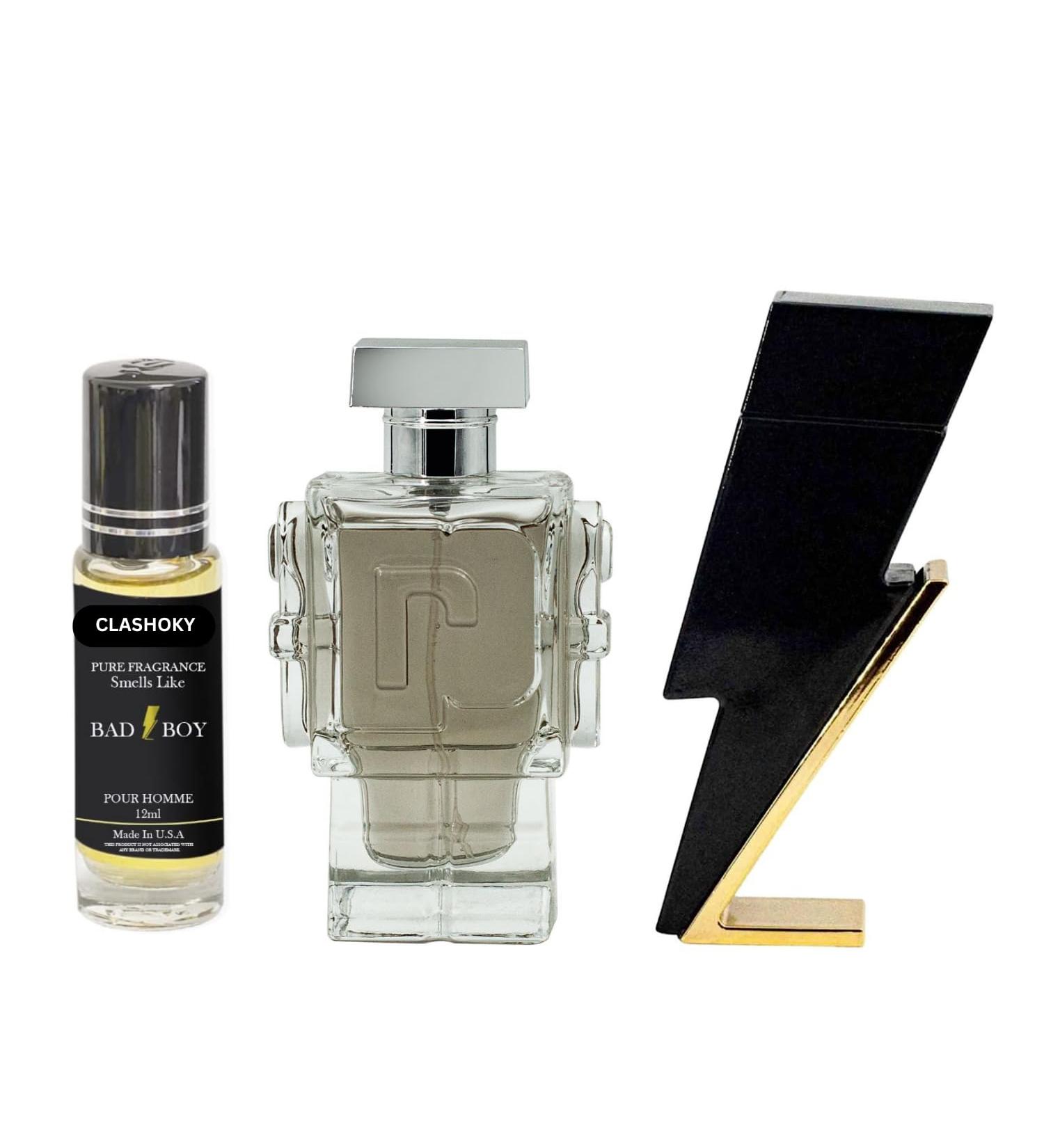 Cool Boy + Robot Cologne for Men + Bad - Boy Oil Roll on Combo Set (Inspired by Bad Boy perfume for men & Phantom perfume for men) Eau De Toilette Scent for All Skin Types 3.4 Fl Oz Each (Pack of 3) - Buy Online on GoSupps.com