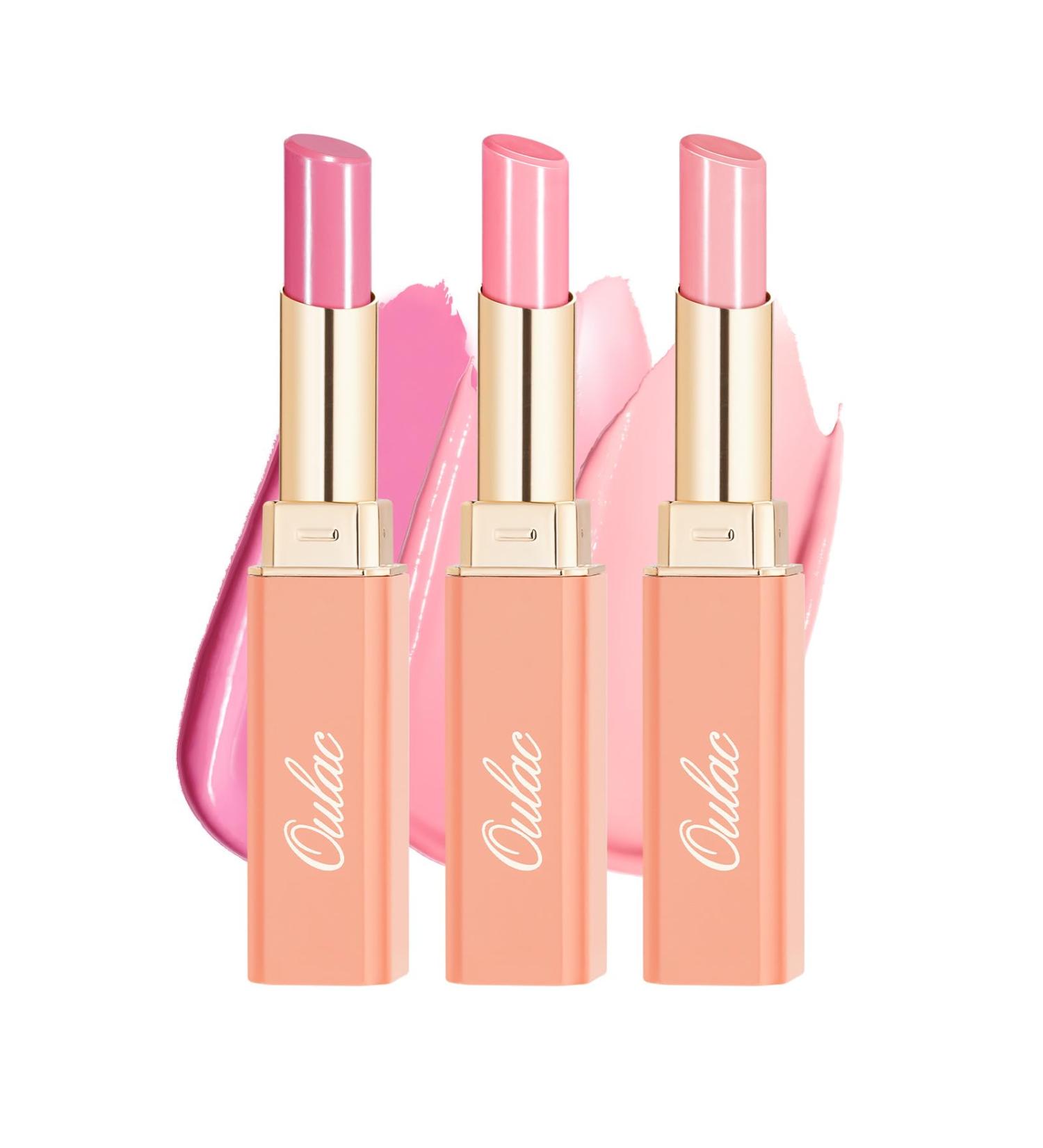 Oulac Moisture Shine Lipstick Pink Set - Buy Online on GoSupps.com