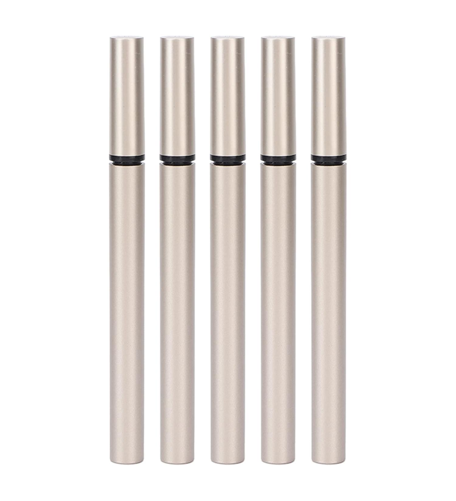 ANKROU 5PCS Portable Mascara Bottle Mascara Wands with Tube Multi-functional Empty Eyelashes Tube Mascara Tube Eyeliner Vials Bottle Beauty DIY Containers - Buy Online on GoSupps.com