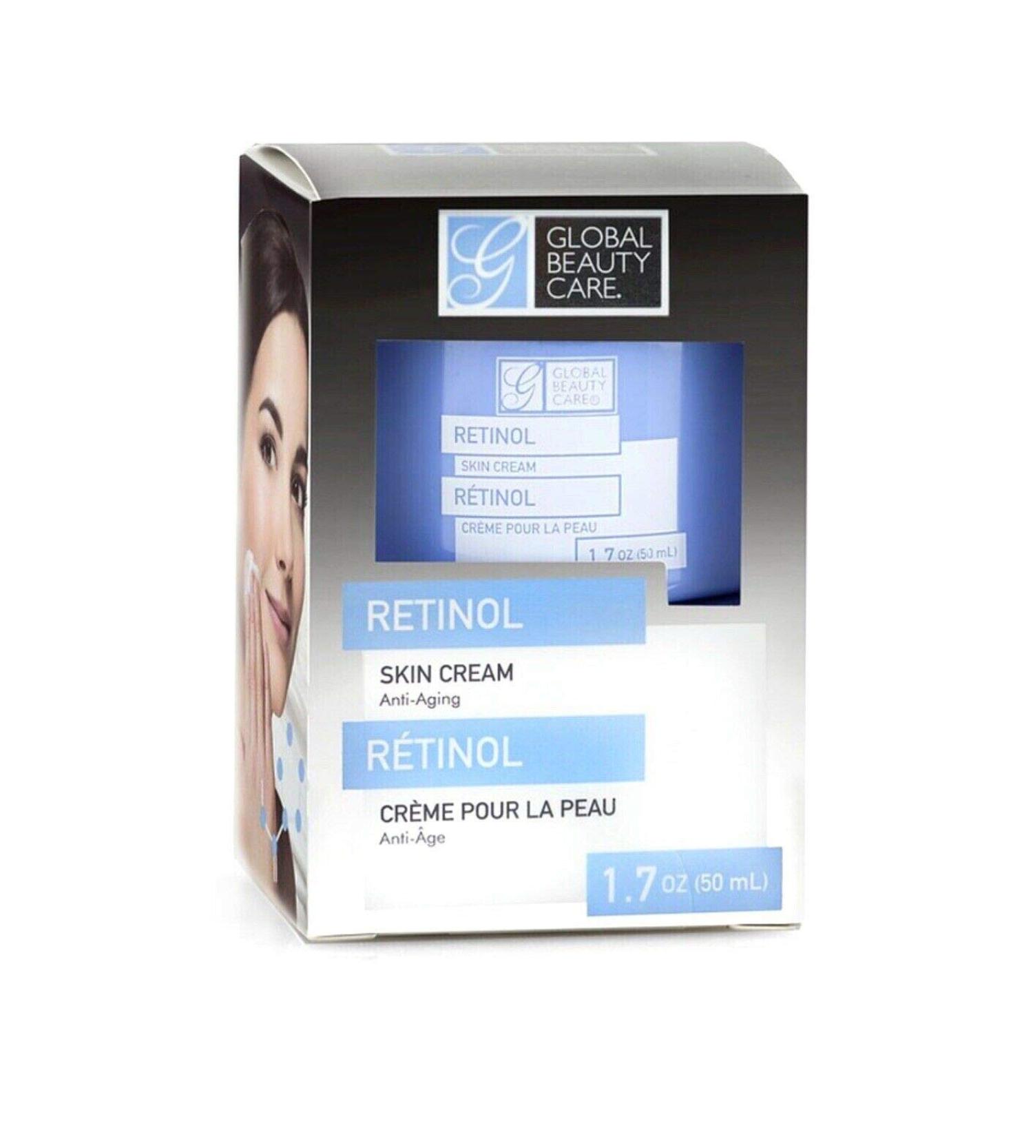 Global Beauty Care Retinol Anti-Wrinkle Cream | Premium Anti-Aging Skin Care | 1.7oz - Shop Internationally - Buy Online on GoSupps.com