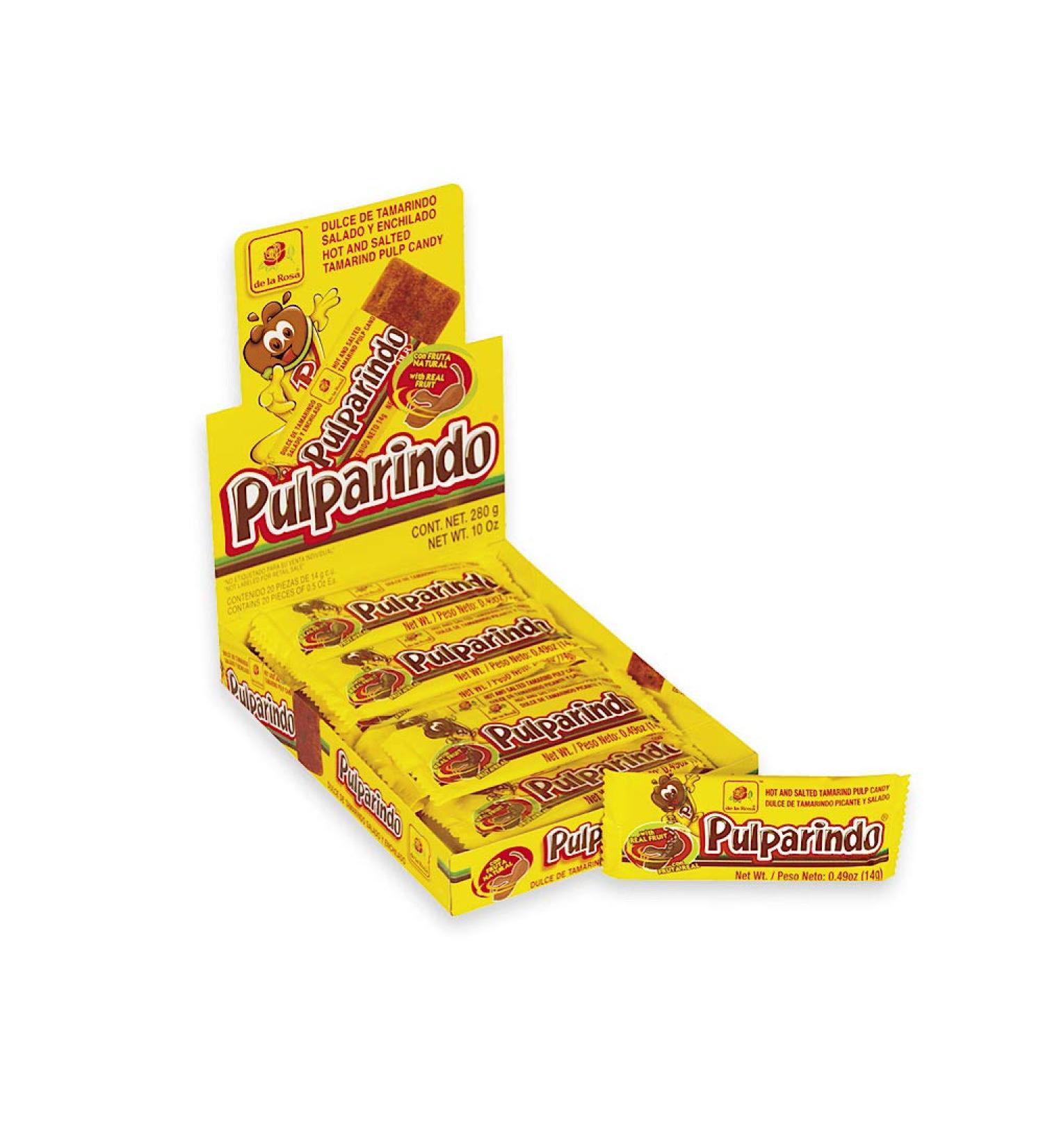 De la Rosa pulparindo 20 Pack Tamarind Candy (Buy 3 Any Flavor and get 1 Free!!) (Original)