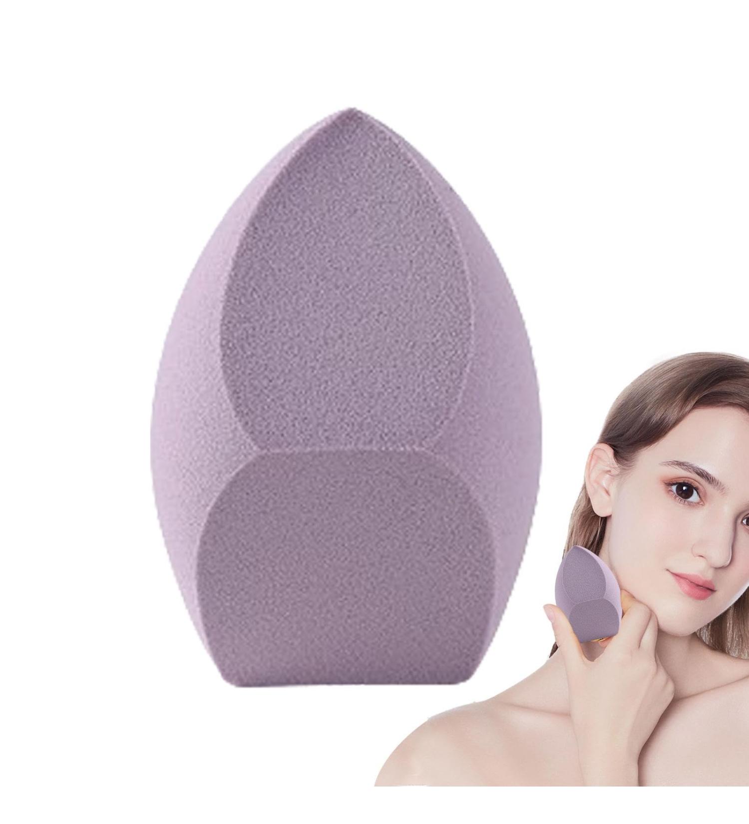 Vbnuyhim Makeup Sponge Makeup Mixer Sponge Mixing Sponge for Makeup Mixing Sponge Makeup Sponge Foundation Blending Sponge Dry and Wet Use Blender Sponge Makeup Tools Purple OPP with three cuts - Buy Online on GoSupps.com