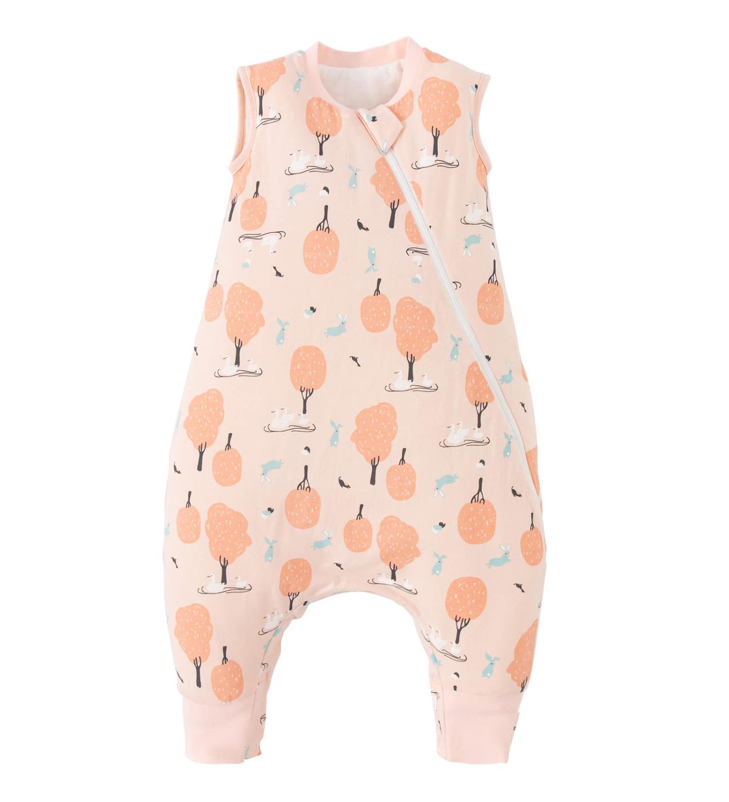 Duomiaomiao Winter Sleeping Bag with Legs 2.5 Tog - Baby Toddler Wearable Blanket for Unisex Girls Boys 95cm - Pink Forest Design - Buy Online on GoSupps.com