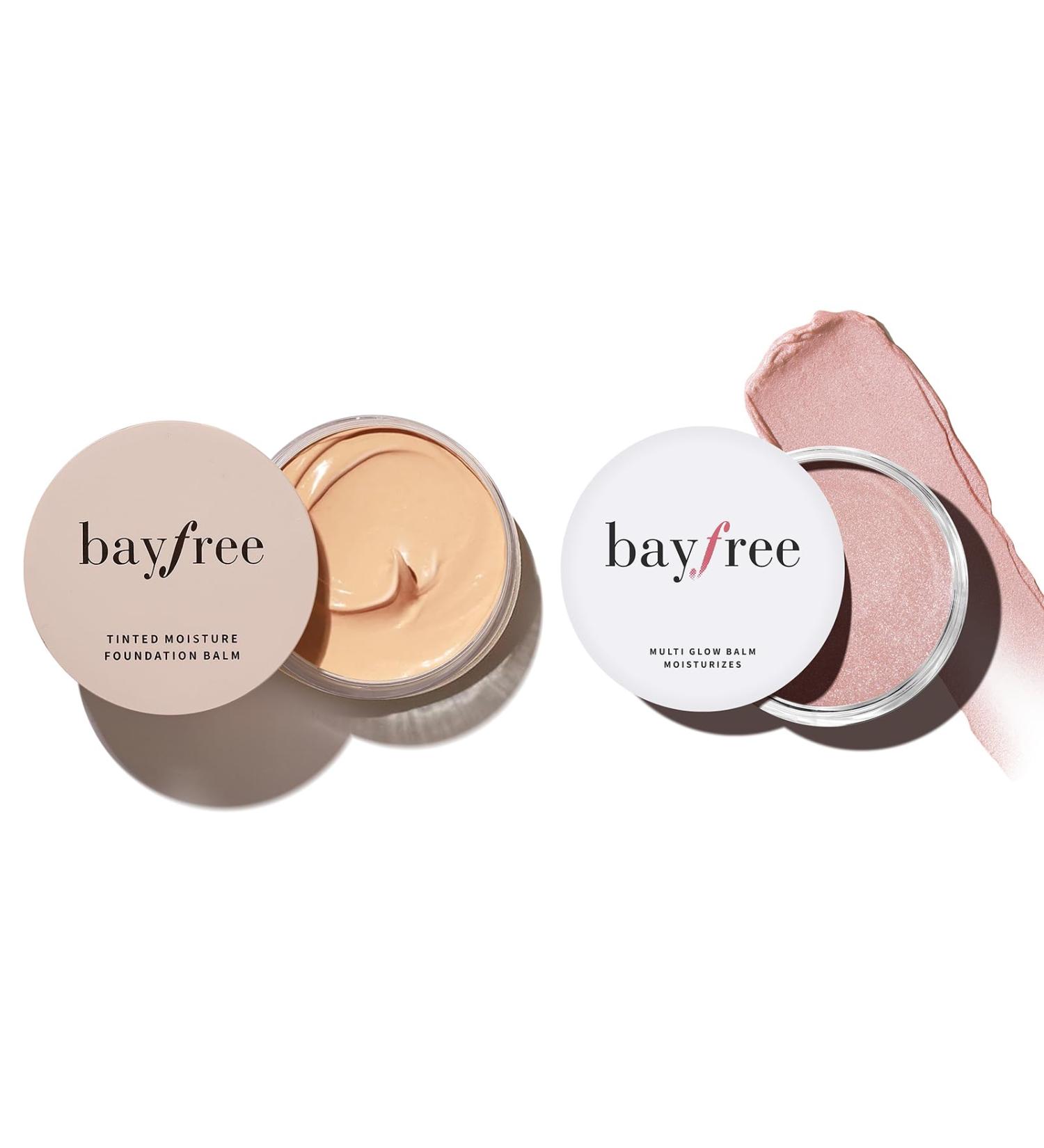 bayfree Tinted Moisture Foundation Balm & Cream Blush for Cheeks All-Day Wear Buildable Natural Finish Vegan Korean Makeup - Buy Online on GoSupps.com