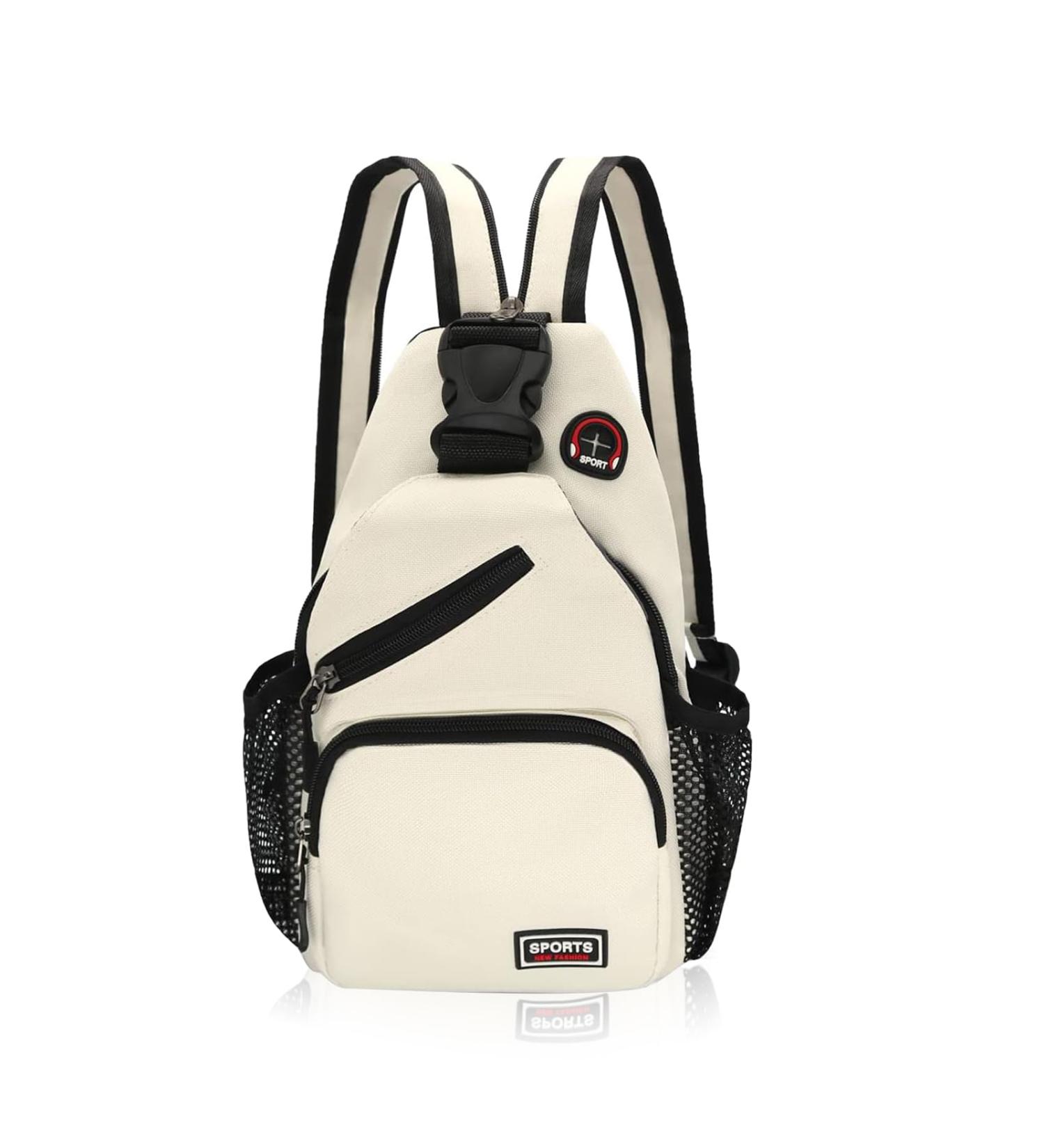 Shop Forhome Sling Bag for Women | Stylish Crossbody & Daypack with Headphone Hole | Adjustable Shoulder Strap for Travel Shopping & Trips - Buy Online on GoSupps.com