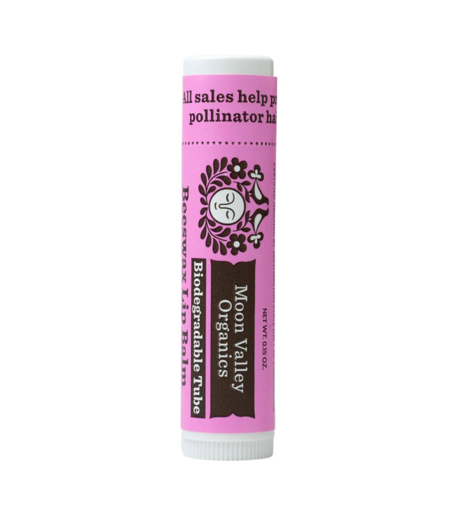 Moon Valley Organics Herbal Lip Balm - Blackberry - Buy Online on GoSupps.com