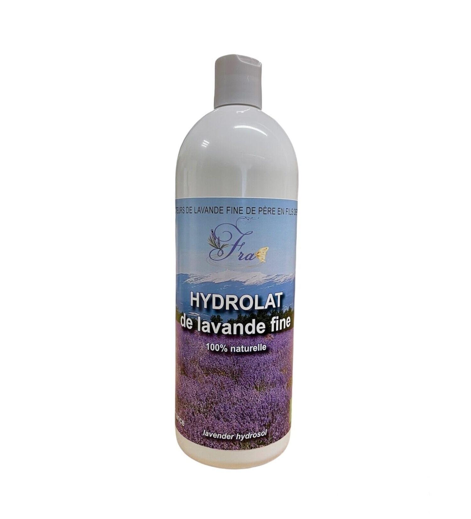 L'Or des Lavandes - Fine Lavender Water - 100% Organic - 1 Liter - Made in France