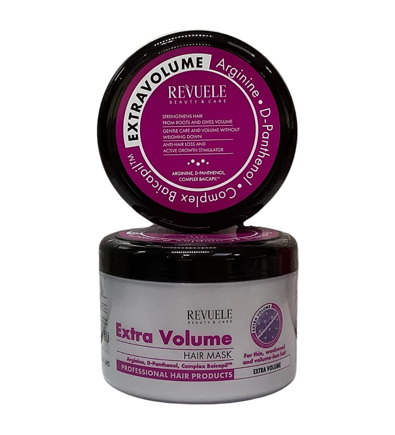 Revuele Extra Volume Hair Mask 500ml - Volumizing Treatment for Healthy Luxurious Hair | International Shipping Available - Buy Online on GoSupps.com