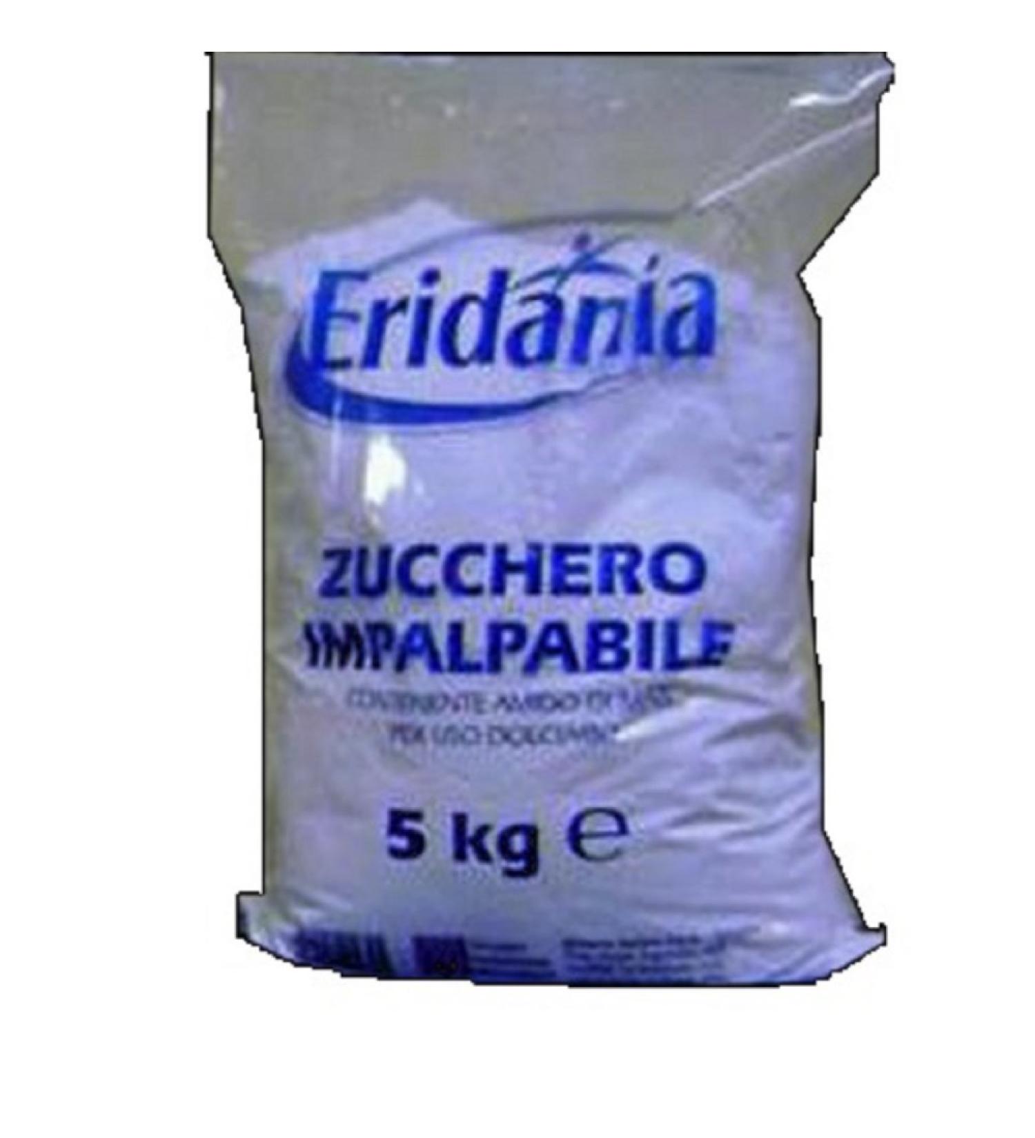 Eridania zucchero impalpable contains starch but per uso dolciario packaged in 5 kg (1000045198)