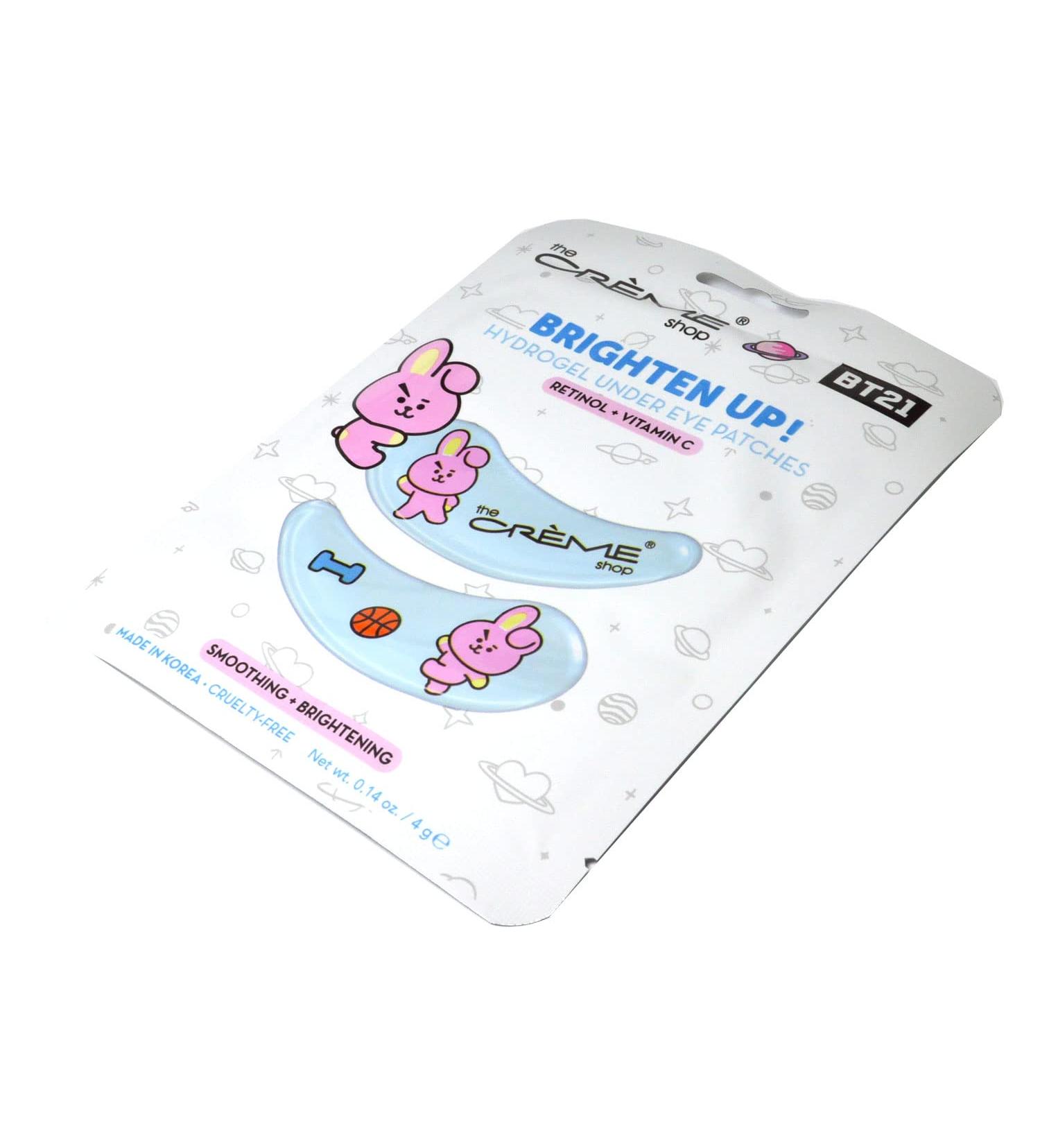 Buy BT21 COOKY Hydrogel Under Eye Patches - Smoothing & Firming for Dark Circles | Free Zipper Bag - International Shipping Available - Buy Online on GoSupps.com