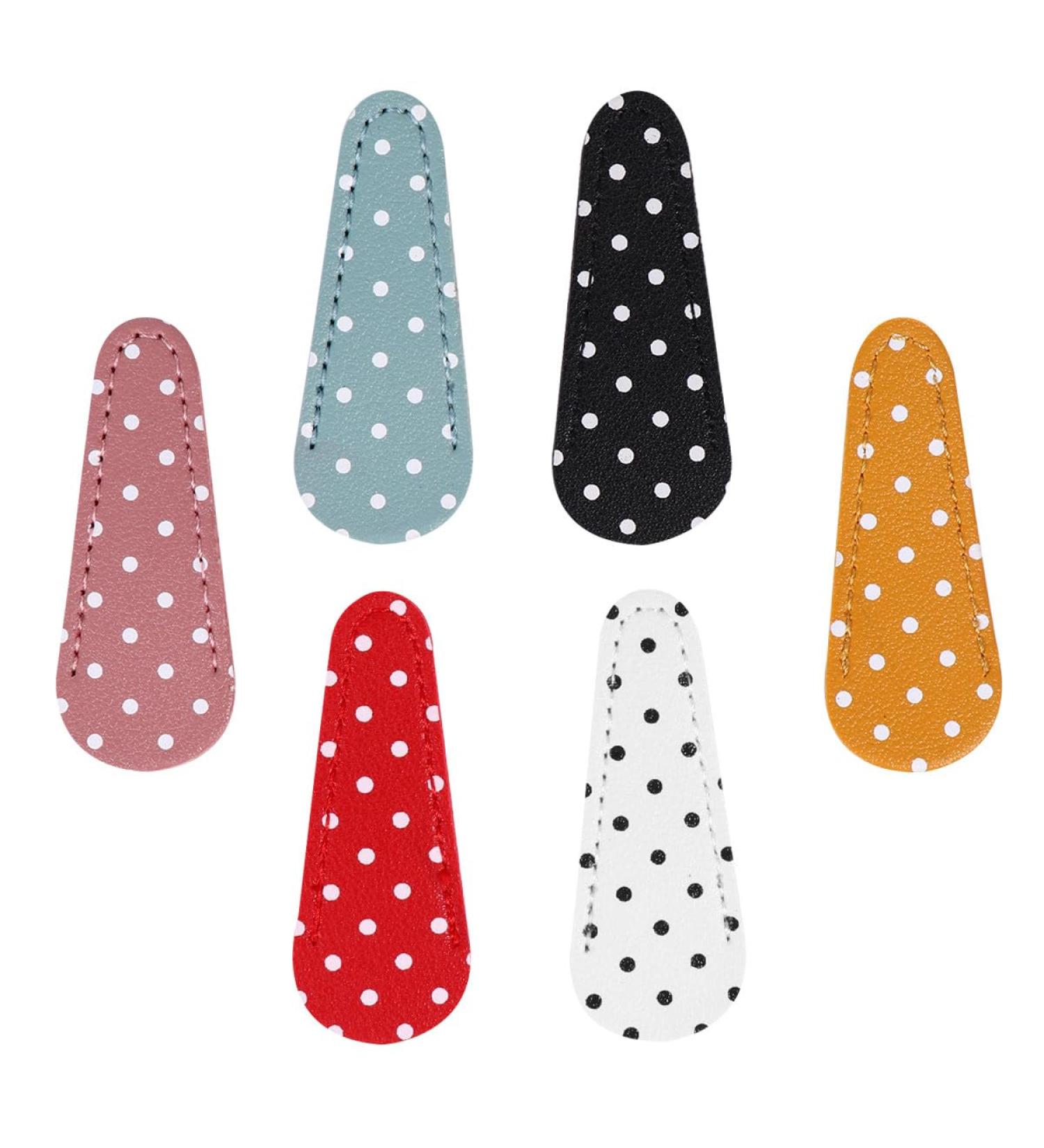 Protecteur pour Ciseaux en Cuir L ger Lot de 6 Rangement Portable pour Coupe de Sourcils Couleur Al atoire - Buy Online on GoSupps.com
