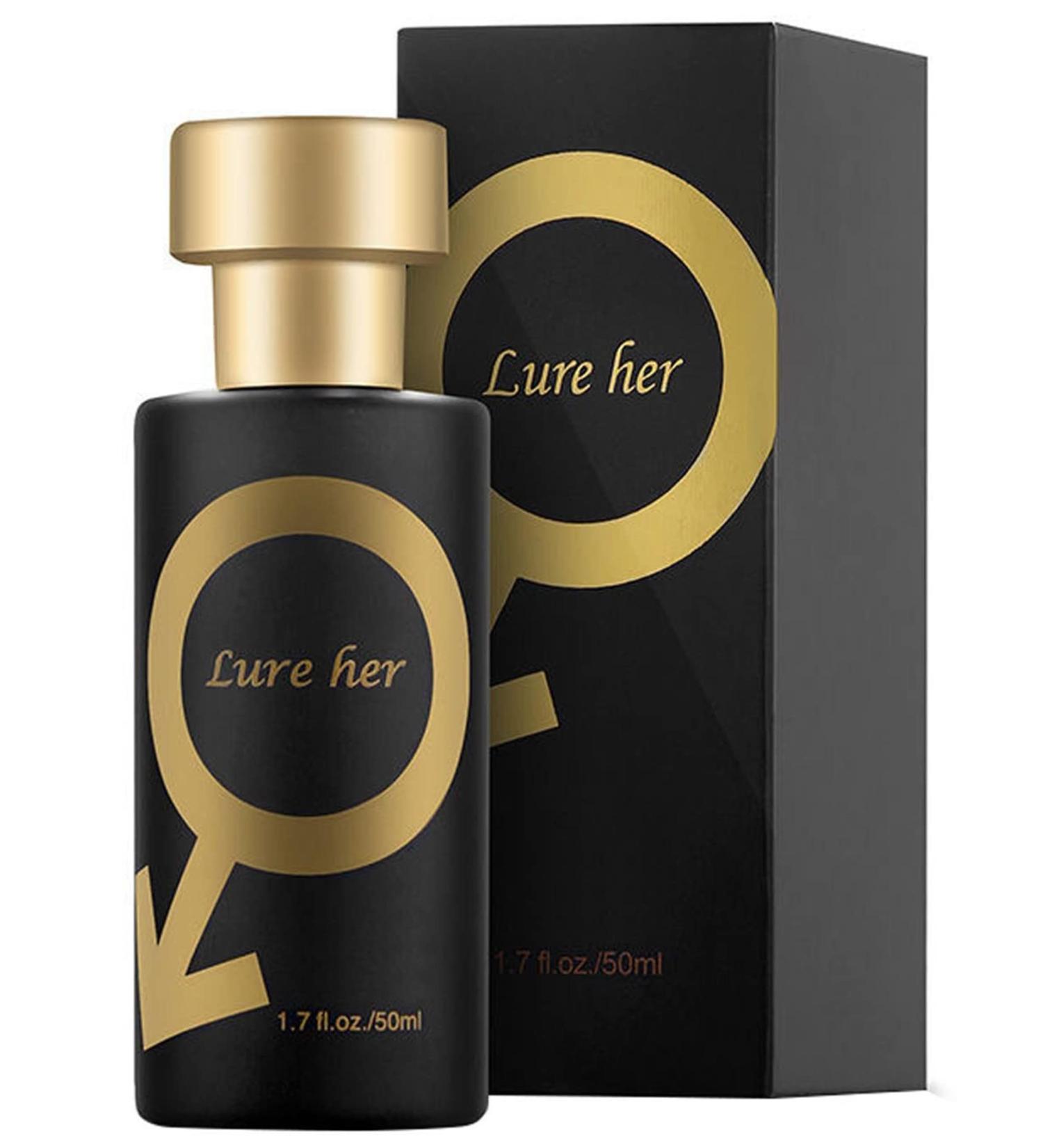 VANLOFE Lure Her Perfume for Men - Golden Pheromone Cologne to Attract Women - 1pc - Buy Online on GoSupps.com
