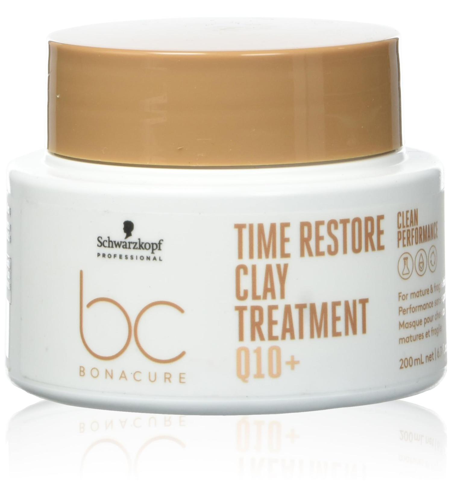 Schwarzkopf BC Bonacure Time Restore Treatment 200 ml - Anti-Aging Hair Therapy for Youthful Shine | International Shipping Available - Buy Online on GoSupps.com