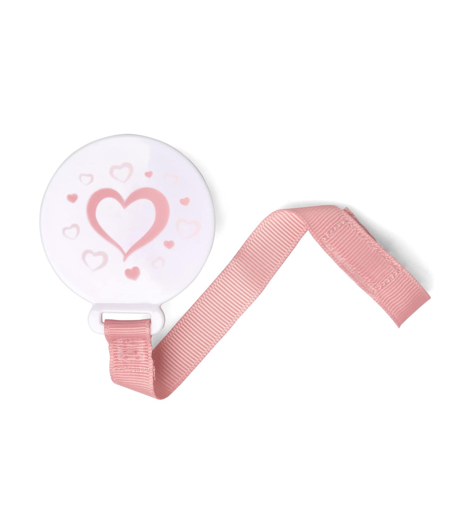 Kiokids Fastening Clip for Pacifiers - Cute Heart Design Perfect for International Shipping - Buy Online on GoSupps.com
