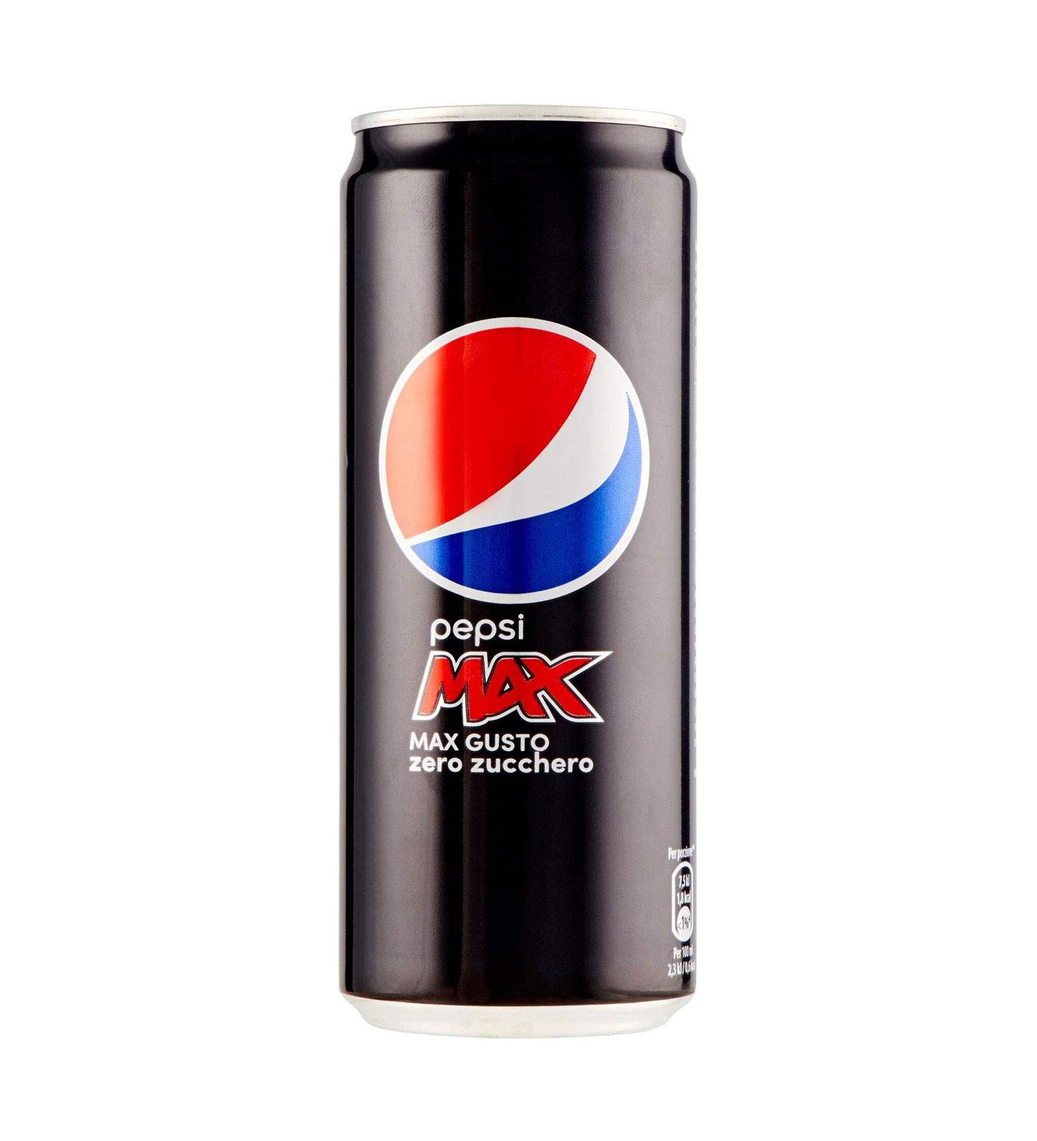  Pepsi Pepsi Max Cola Flavored Non-Alcoholic Drink Zero Sugar Pot Sleek Size 24 x 0.33 L - Buy Online on GoSupps.com